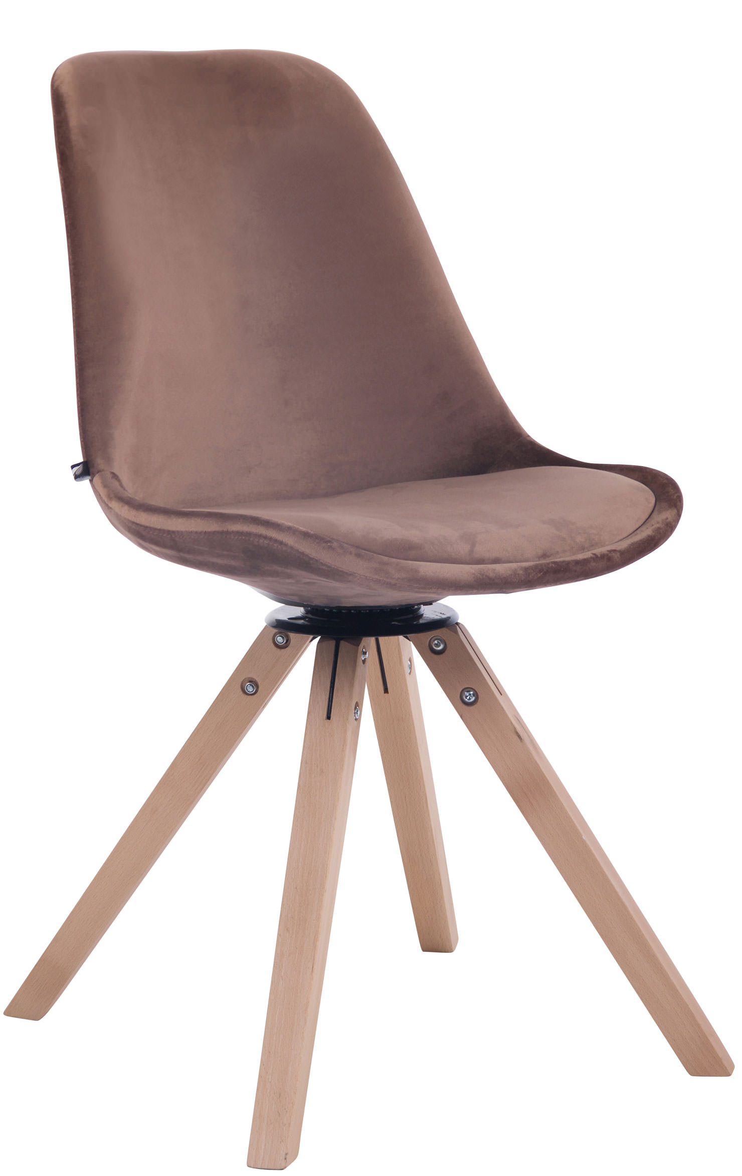 Silla Troyes Square En Terciopelo