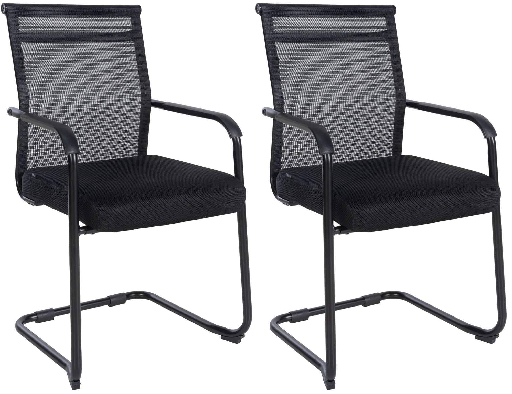 Set de 2 sillas cantiléver Denny