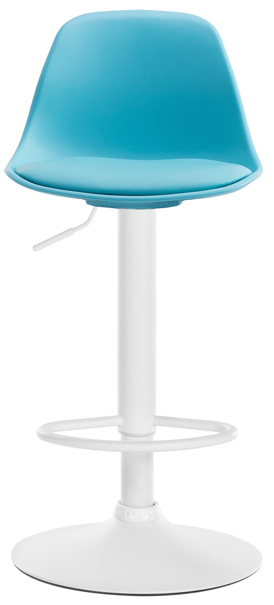 Taburete Kiel Estructura de Plástico & Asiento de Polipiel