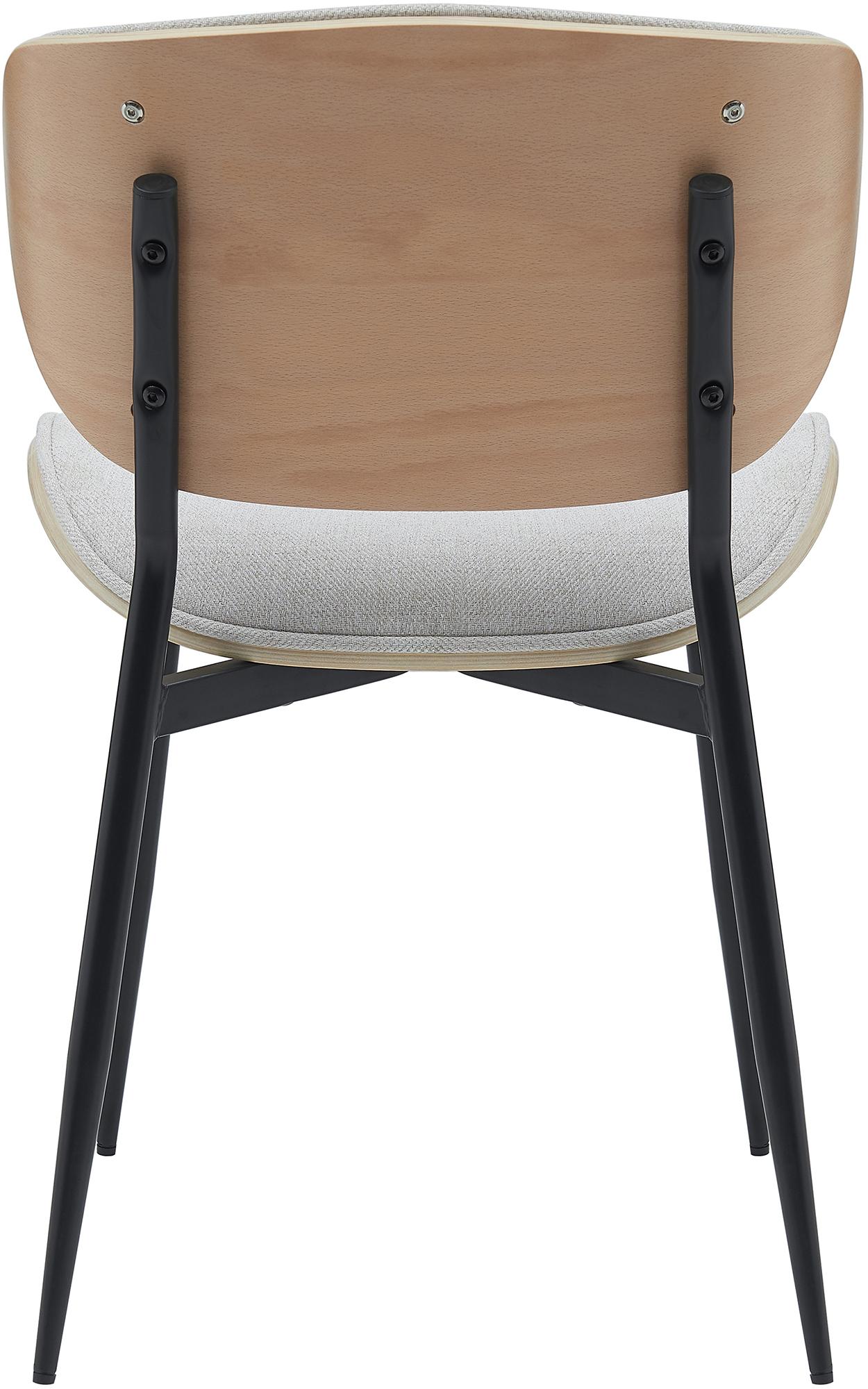 Silla Enid con revestimiento de polipiel o tela