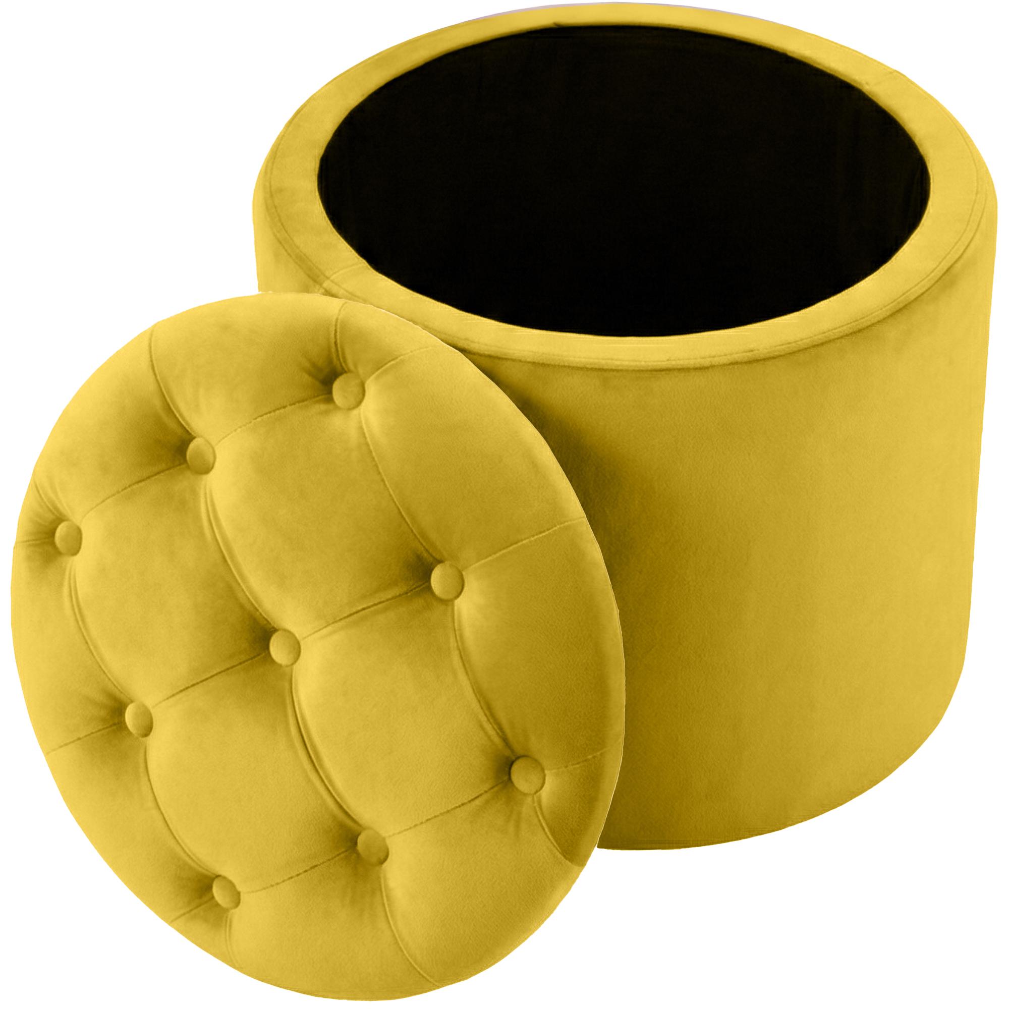 Taburete Pantin de terciopelo