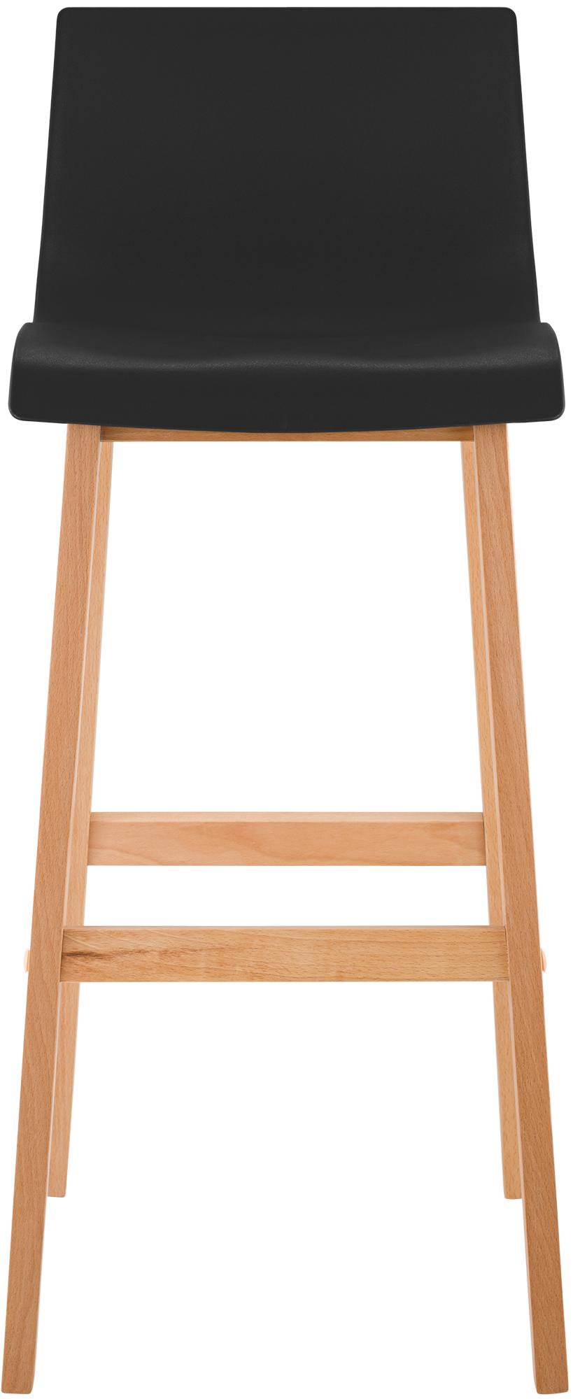 Taburete de bar Hover estructura de plástico base de cuatro patas Natura