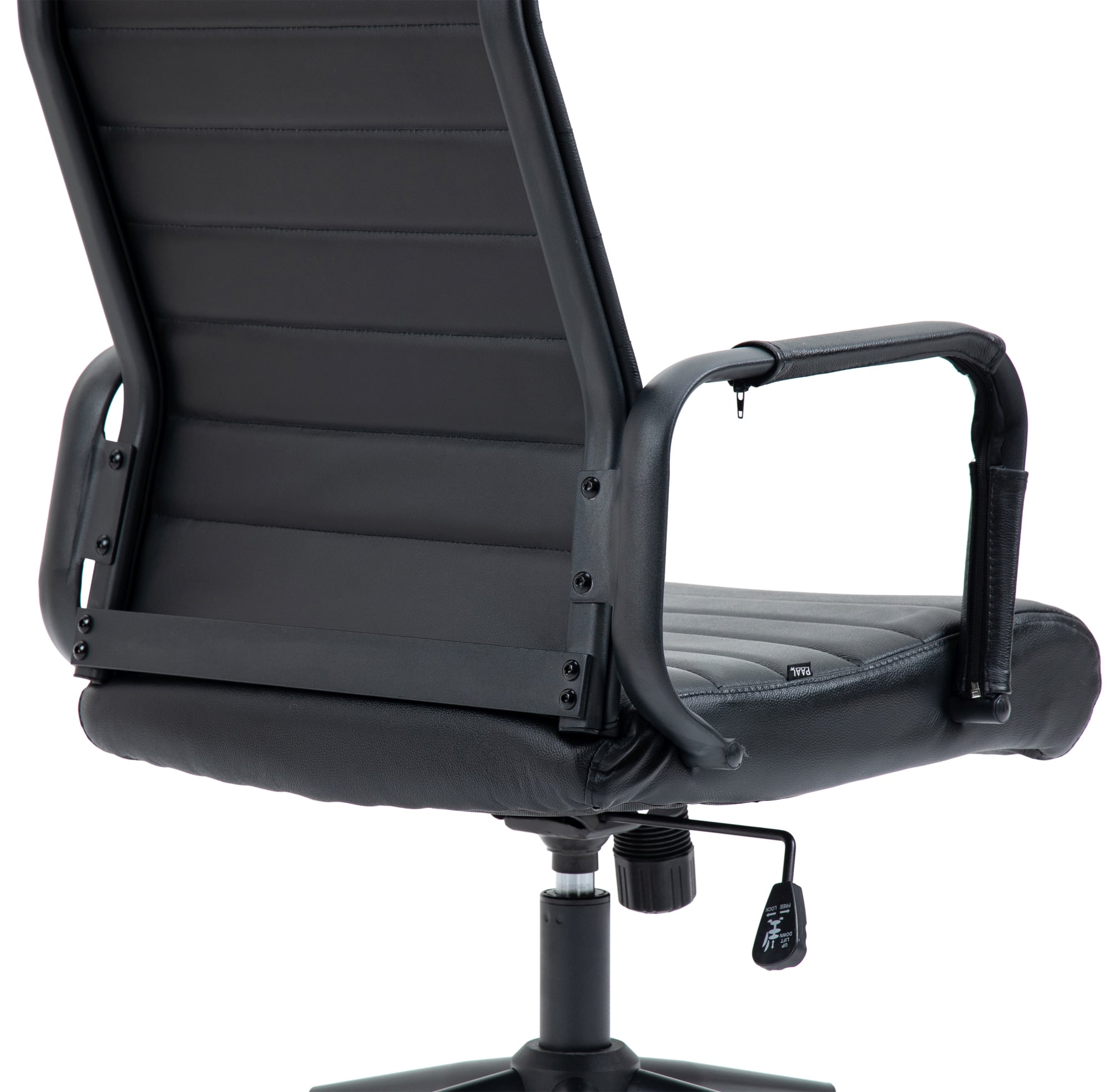 Silla de oficina Kolumbus de cuero auténtico
