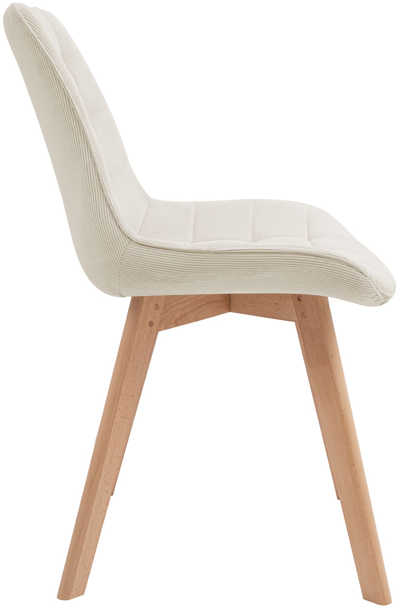 Silla de comedor Brook de pana
