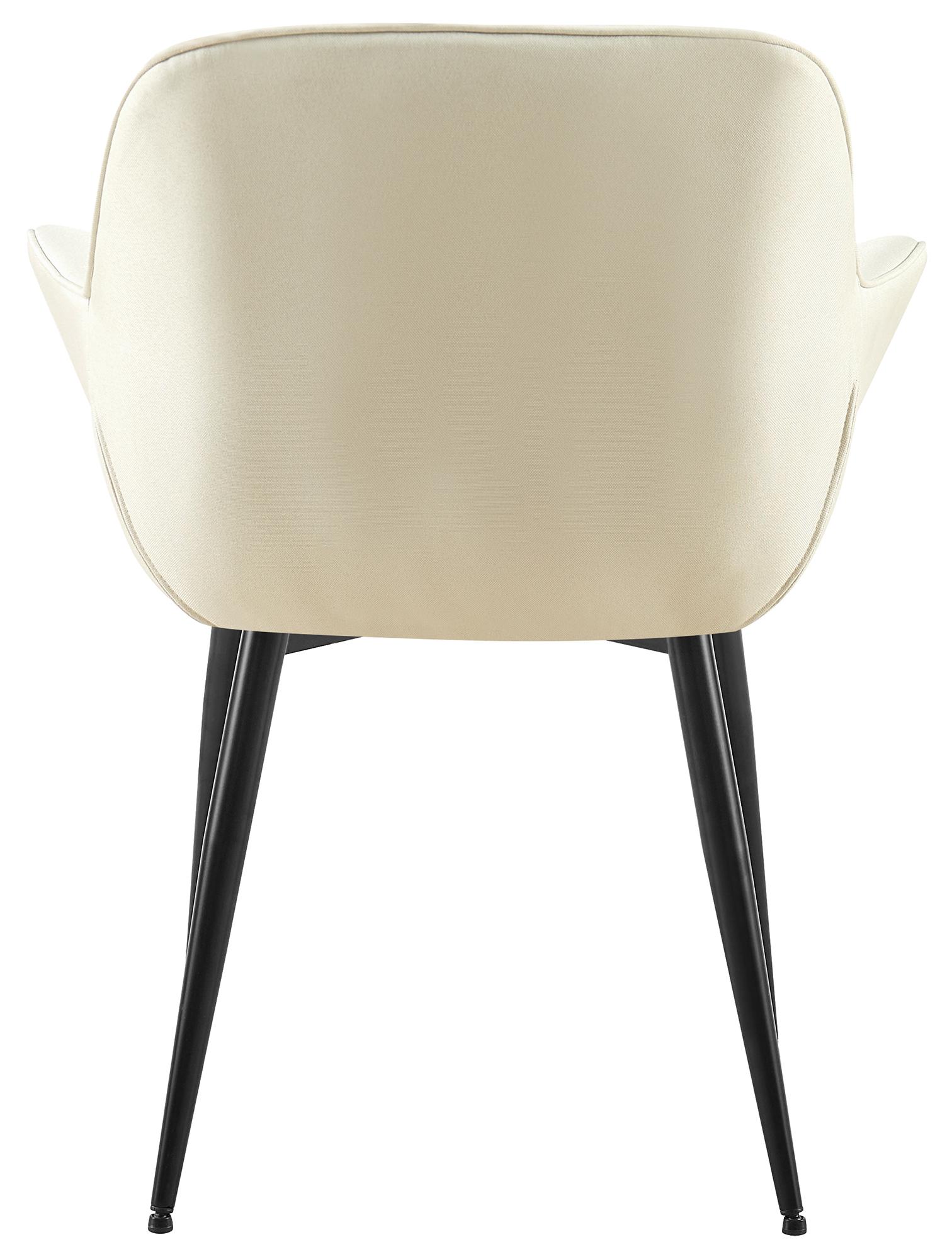 Silla de comedor Roseville en tela o polipiel