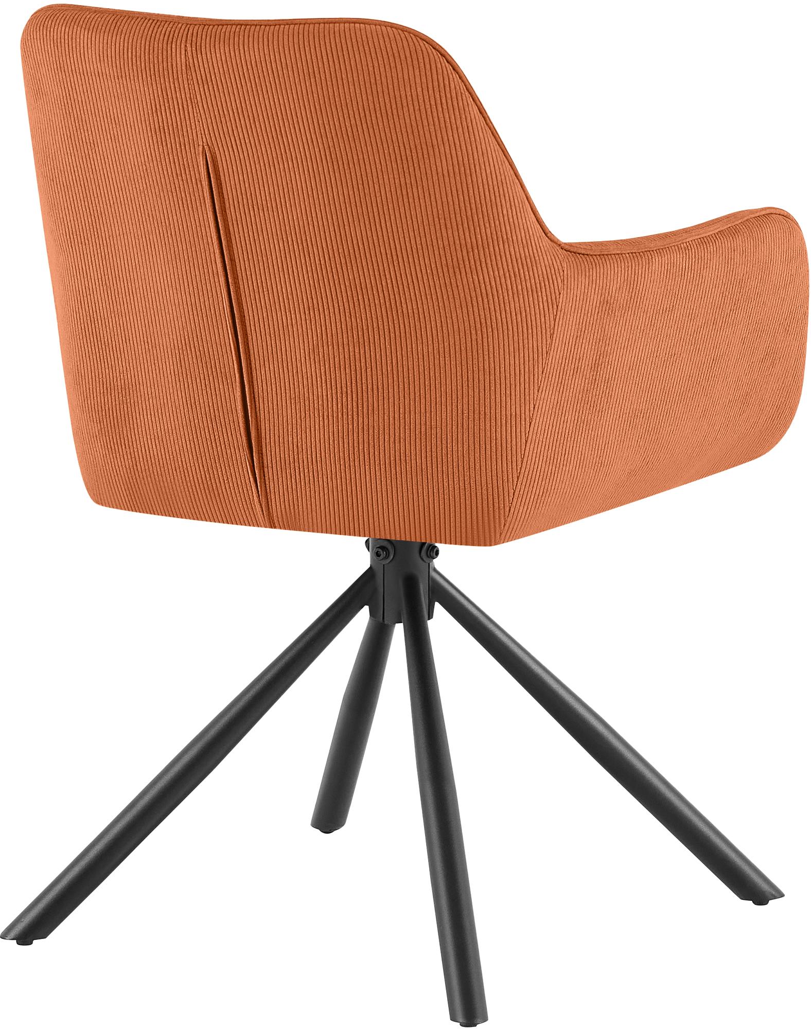 Silla de comedor Tipton de pana