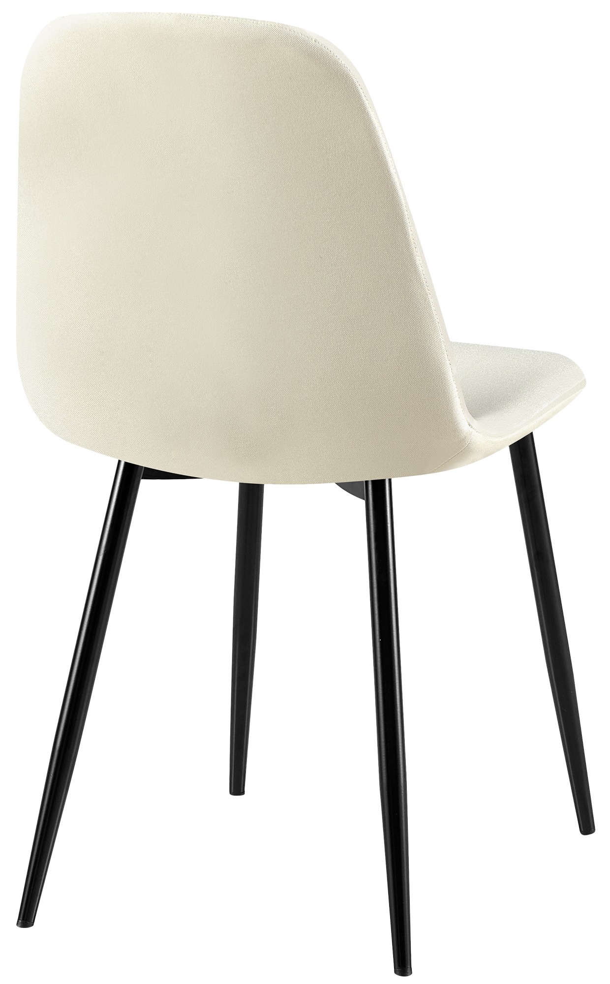 Set de 4 sillas de comedor Giverny en tela o terciopelo