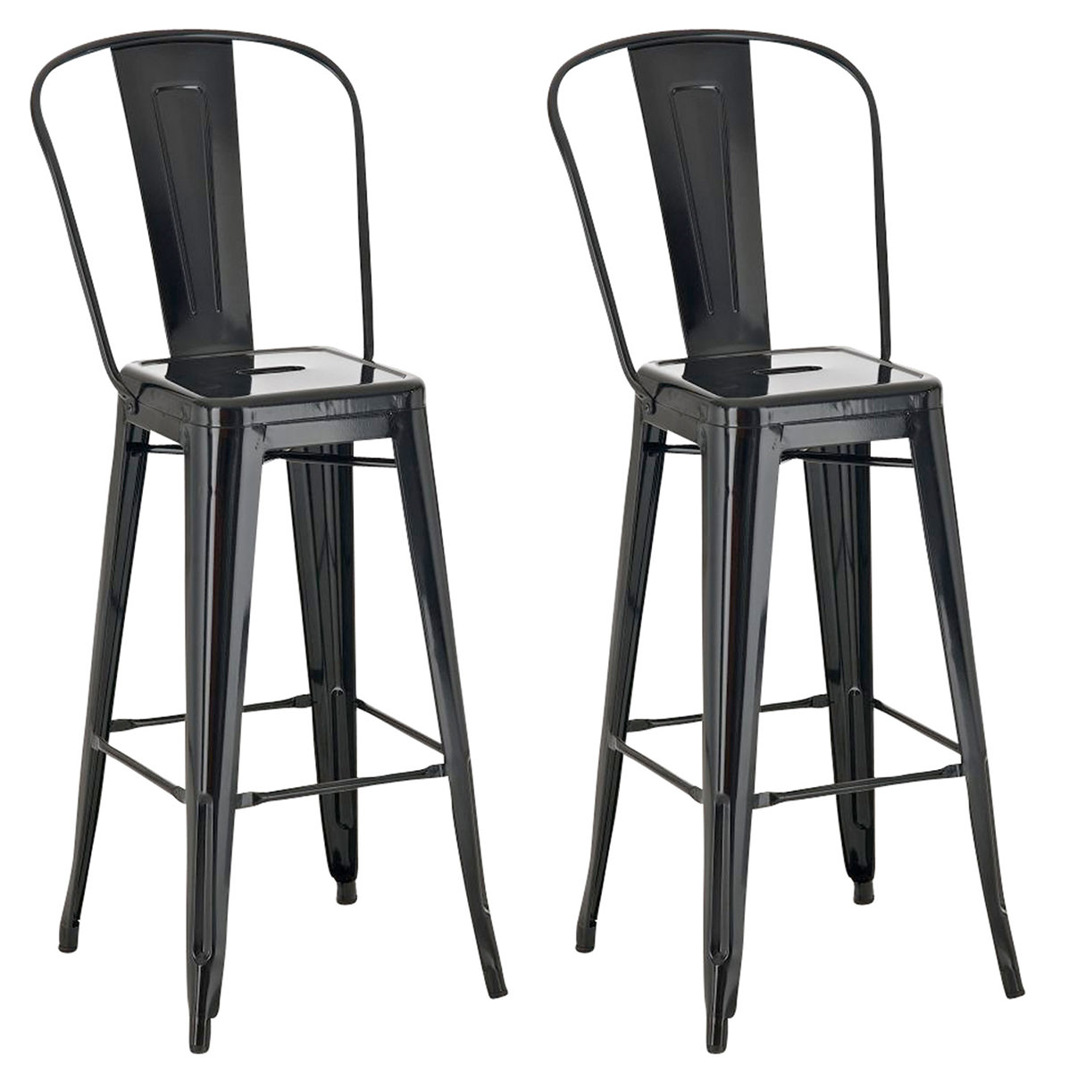 Set 2x Taburete Industrial Aiden