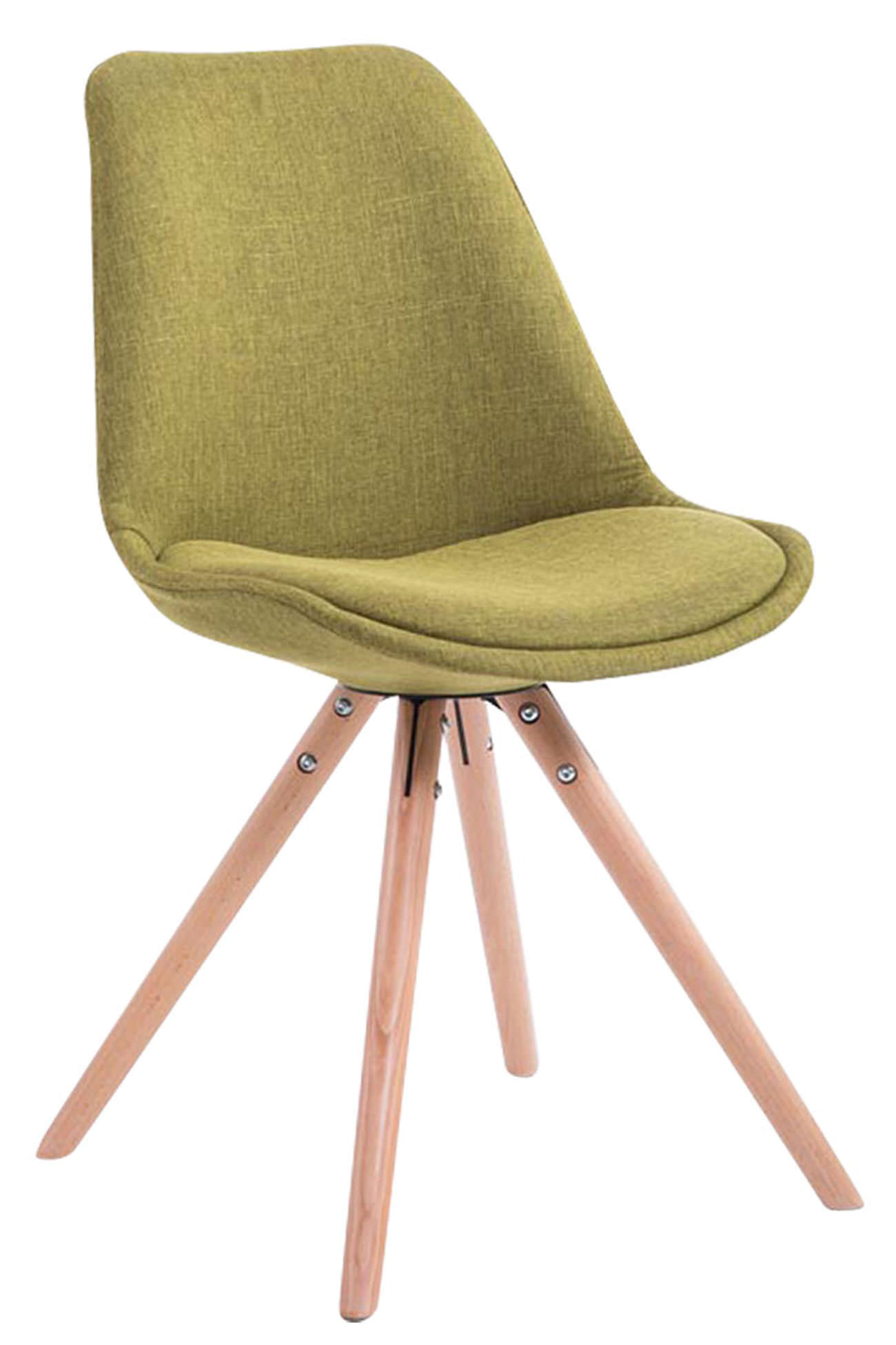 Set de 4 sillas de comedor Toulouse en tela