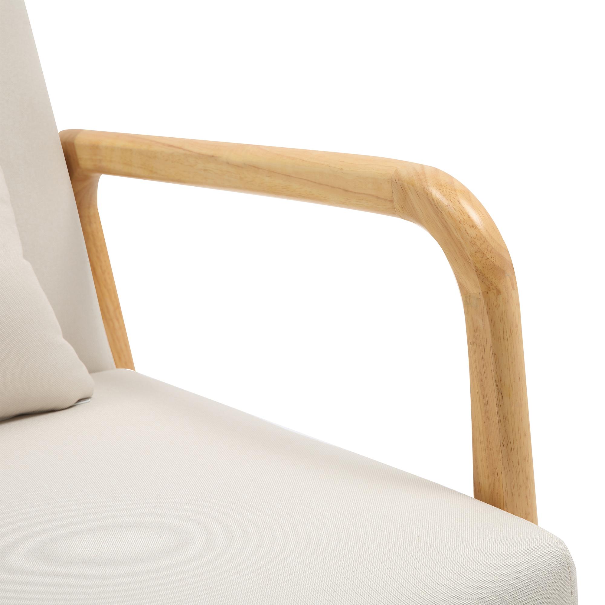 Sillón Hibbing con tapizado de tela