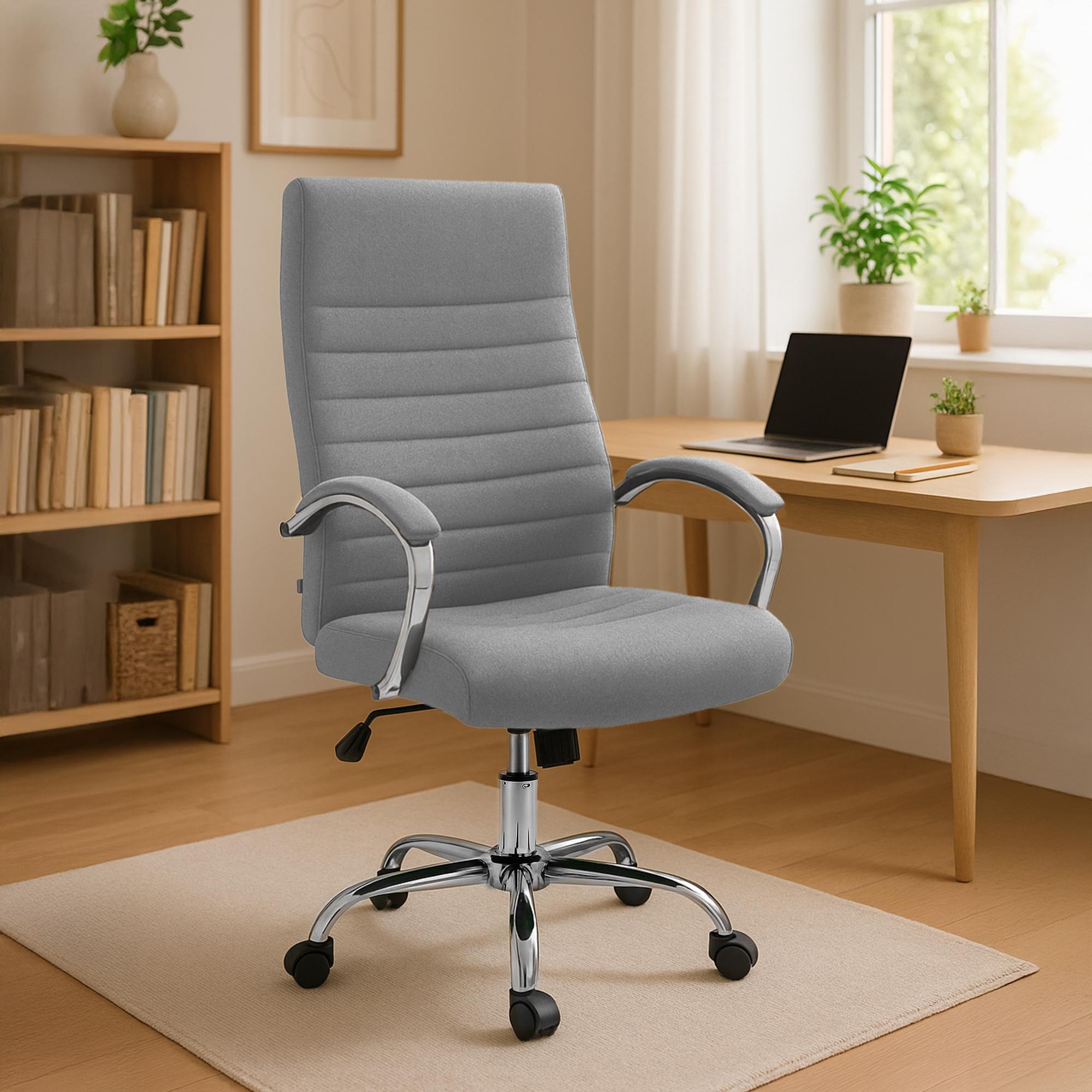 Silla de oficina Valais XL de tela