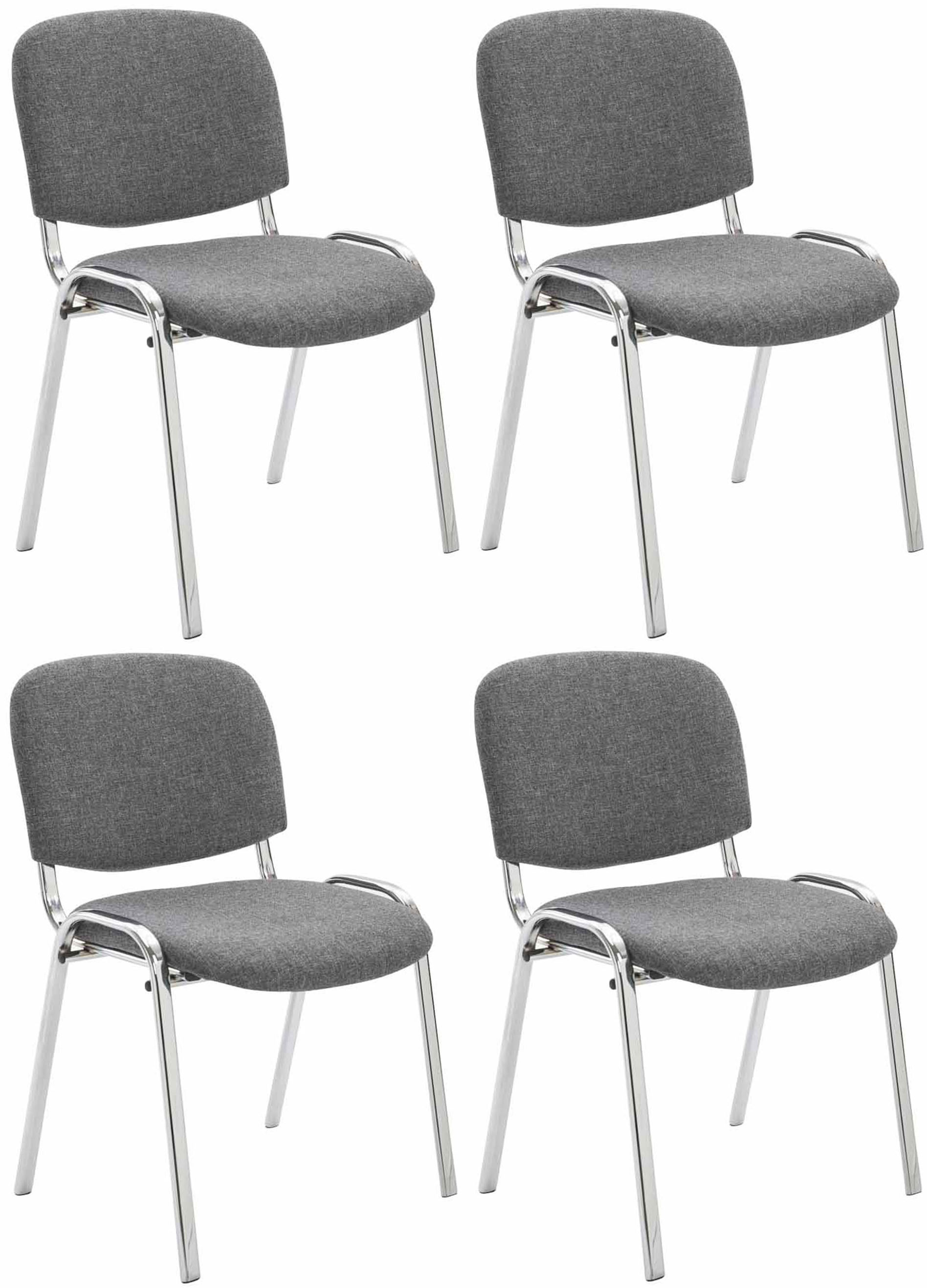 Set de 4 sillas Confidente Ken Chrom