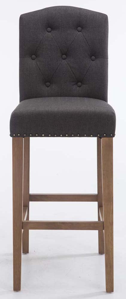 Set 2x Taburetes de Bar Louise en Tela