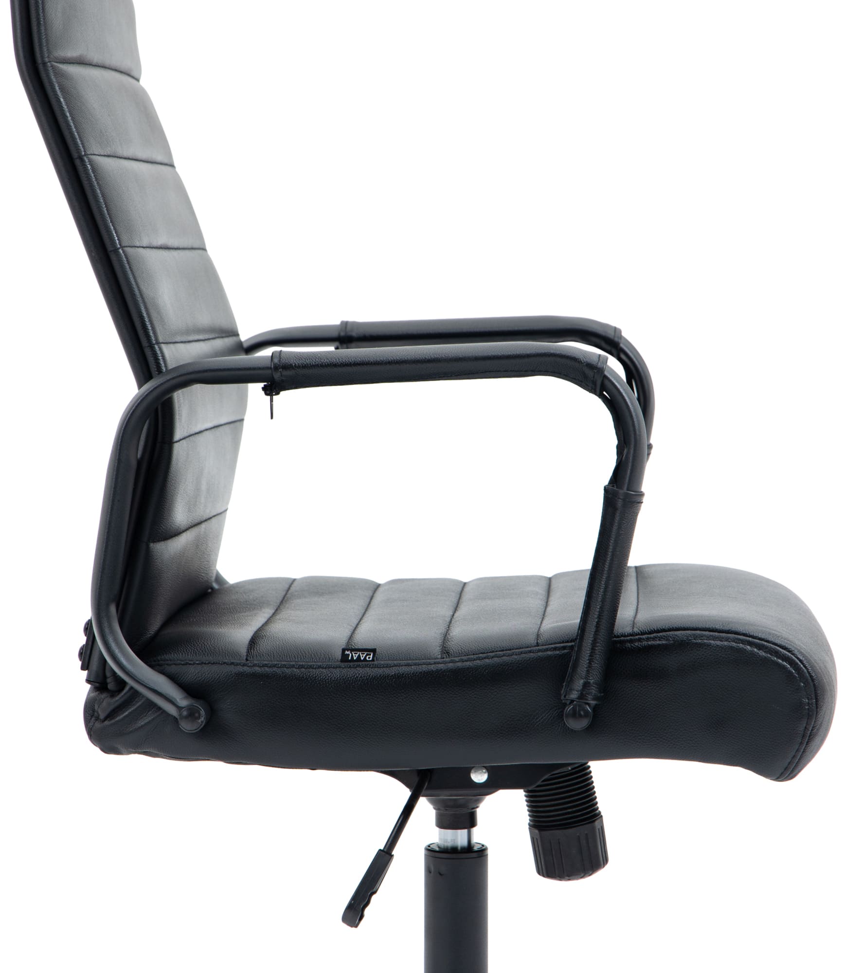 Silla de oficina Kolumbus de cuero auténtico