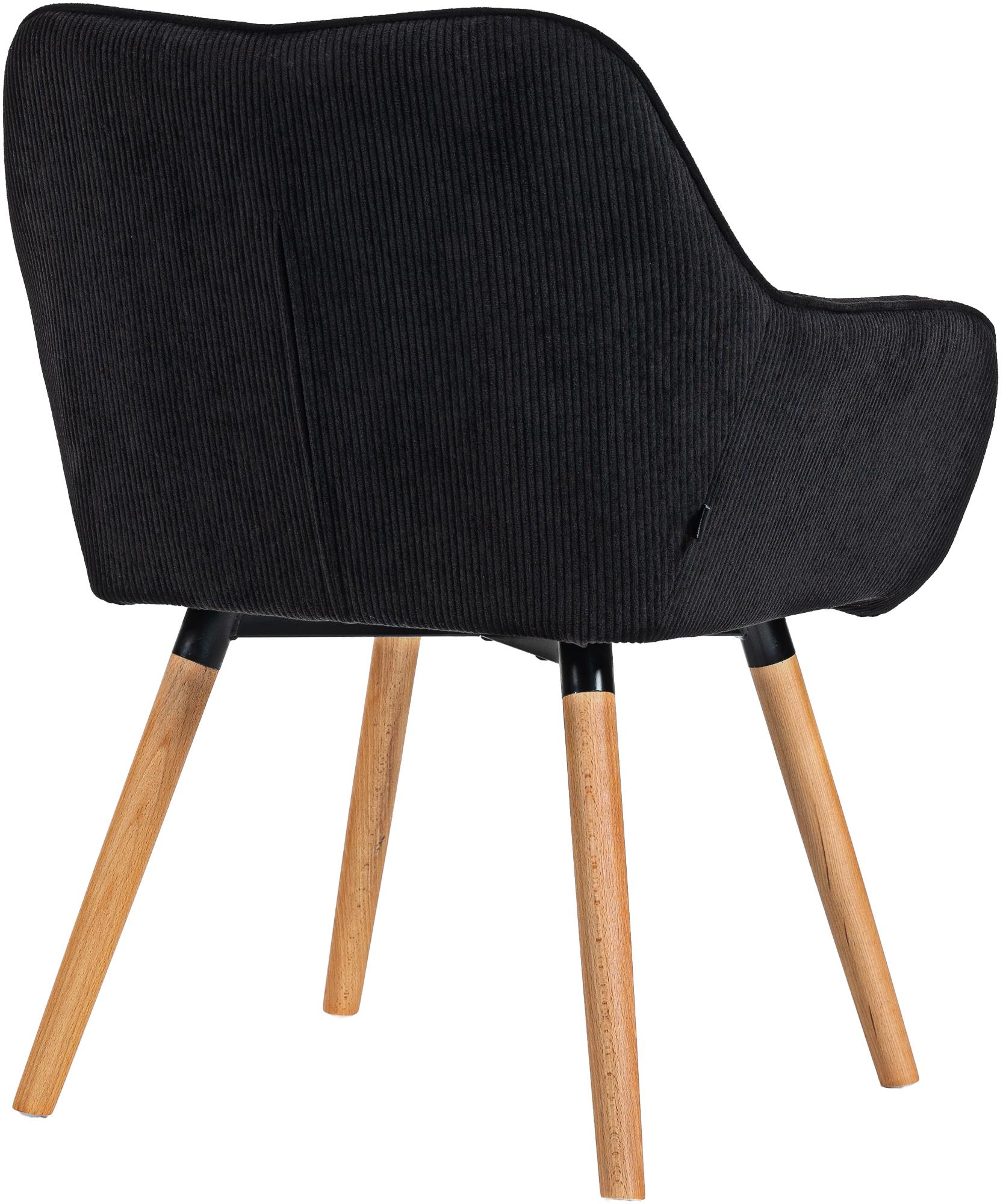 Silla de Comedor Vienna Acolchada de Pana