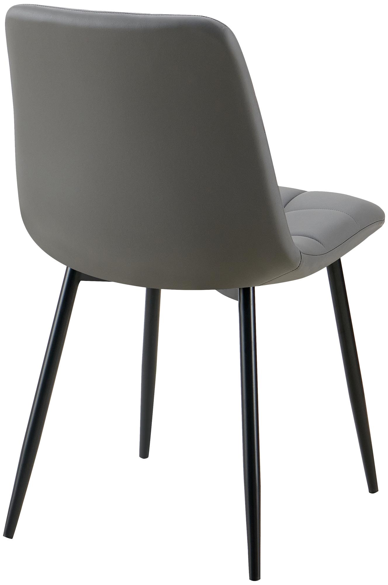 Silla de comedor Antibes tapizada en polipiel
