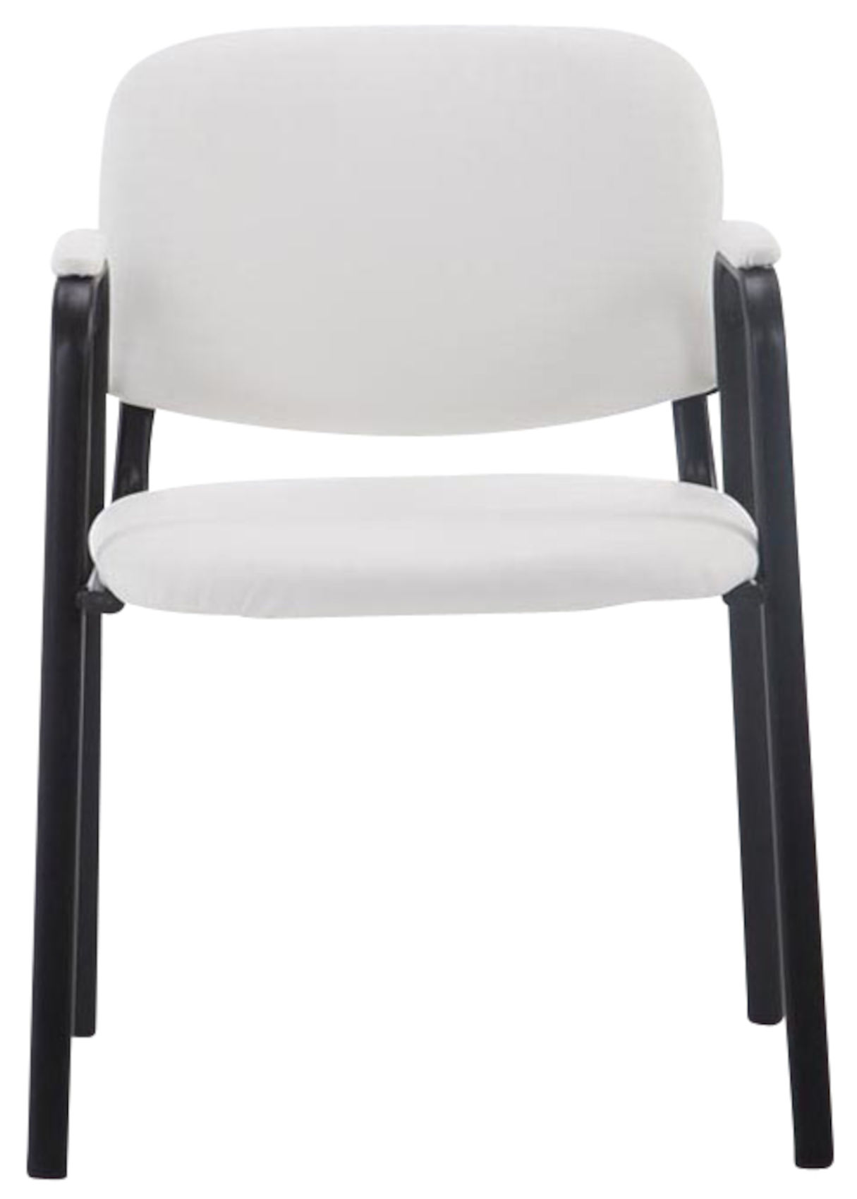 Set de 4 sillas apilables Ken Pro de piel sintética