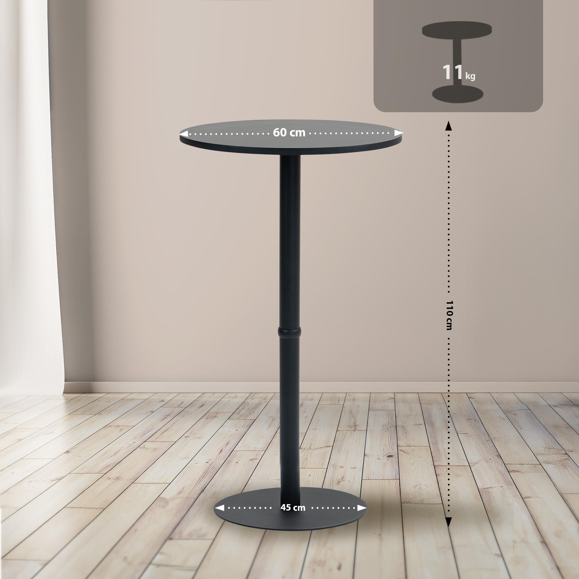 Mesa de bar redonda Hereford