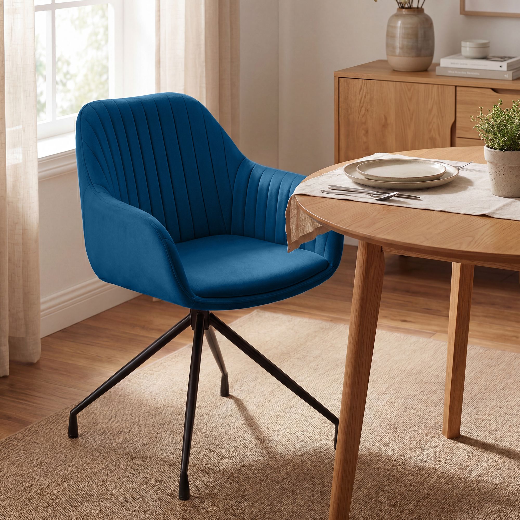 Set de 2 Sillas de Comedor Welby
