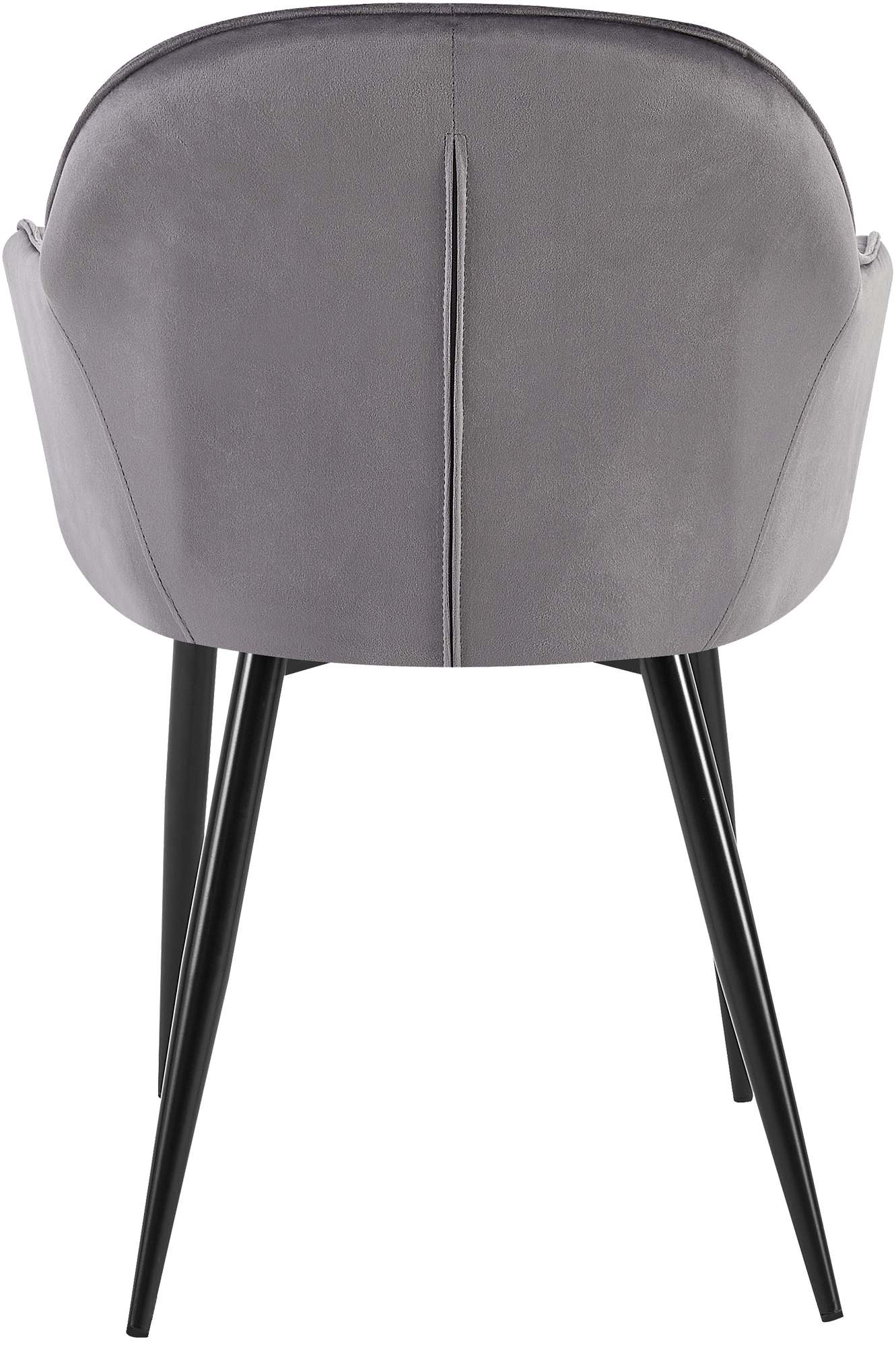 Set de 2 Sillas de comedor Boise en terciopelo