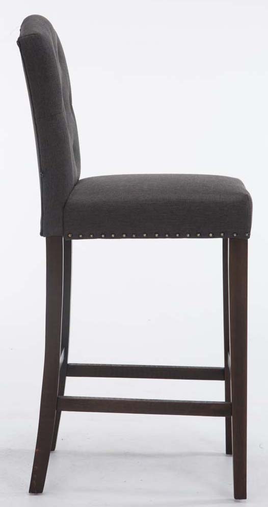 Set 2x Taburetes de Bar Louise en Tela