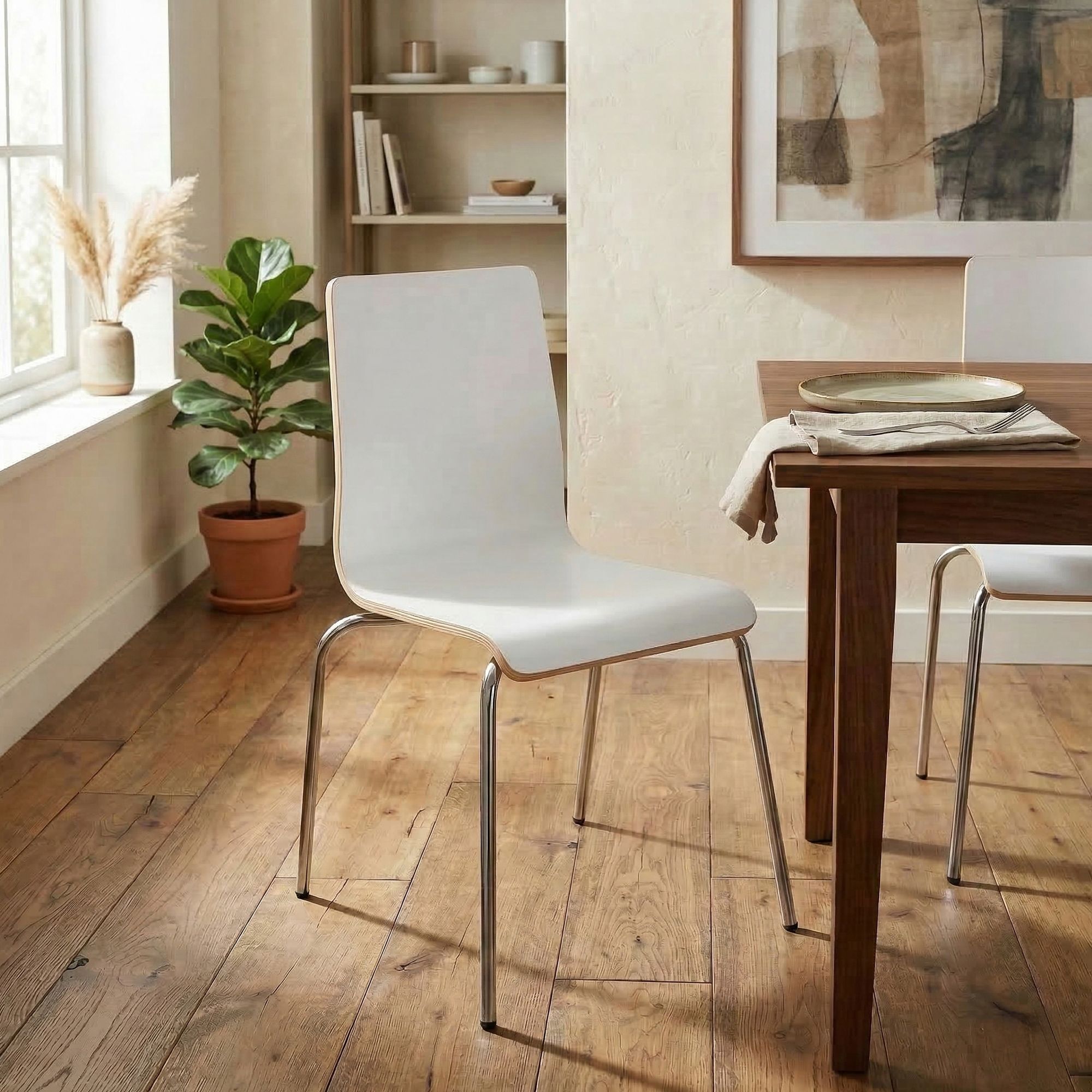 Silla apilable Gahanna