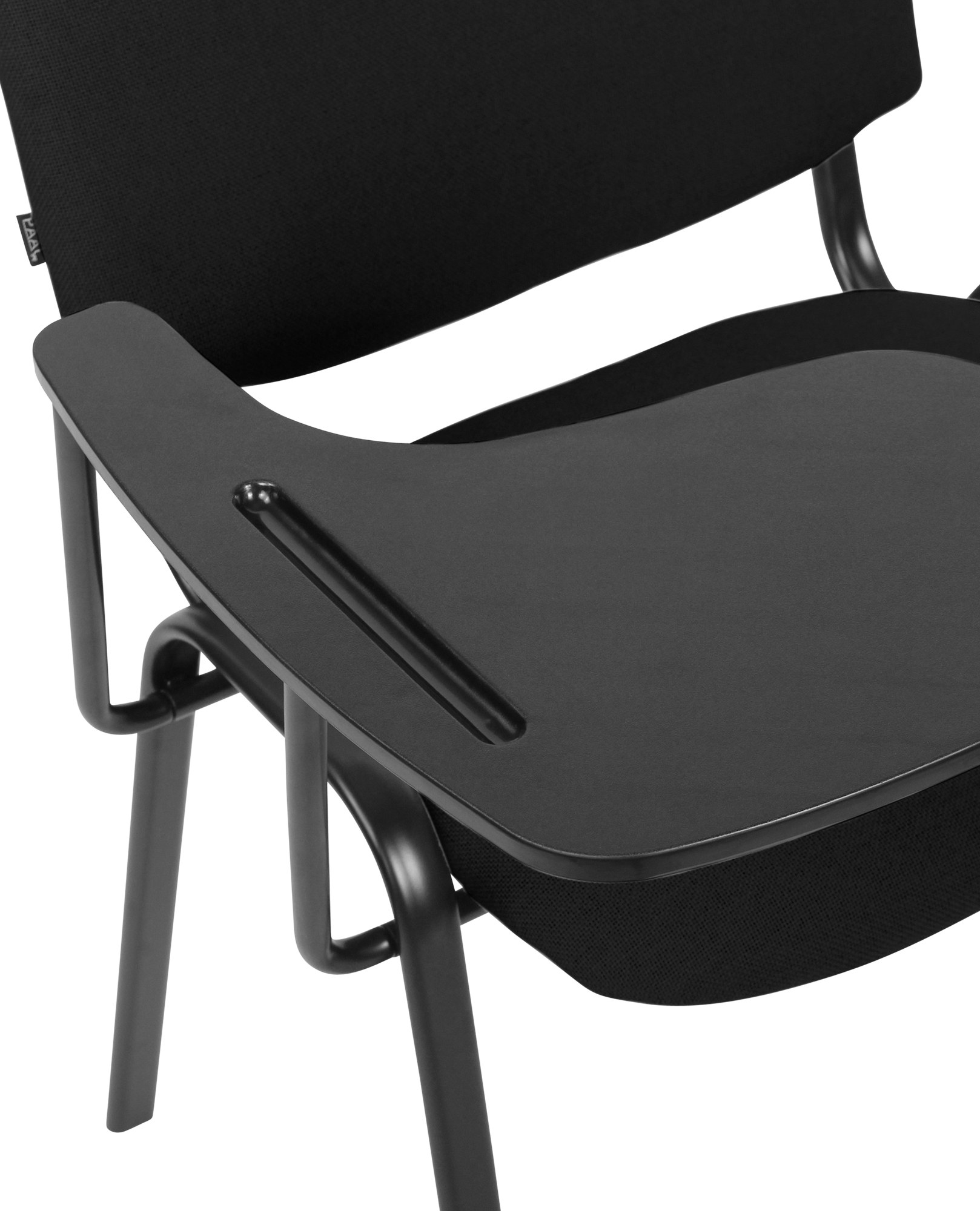 Silla Ken XL con mesa plegable Negro