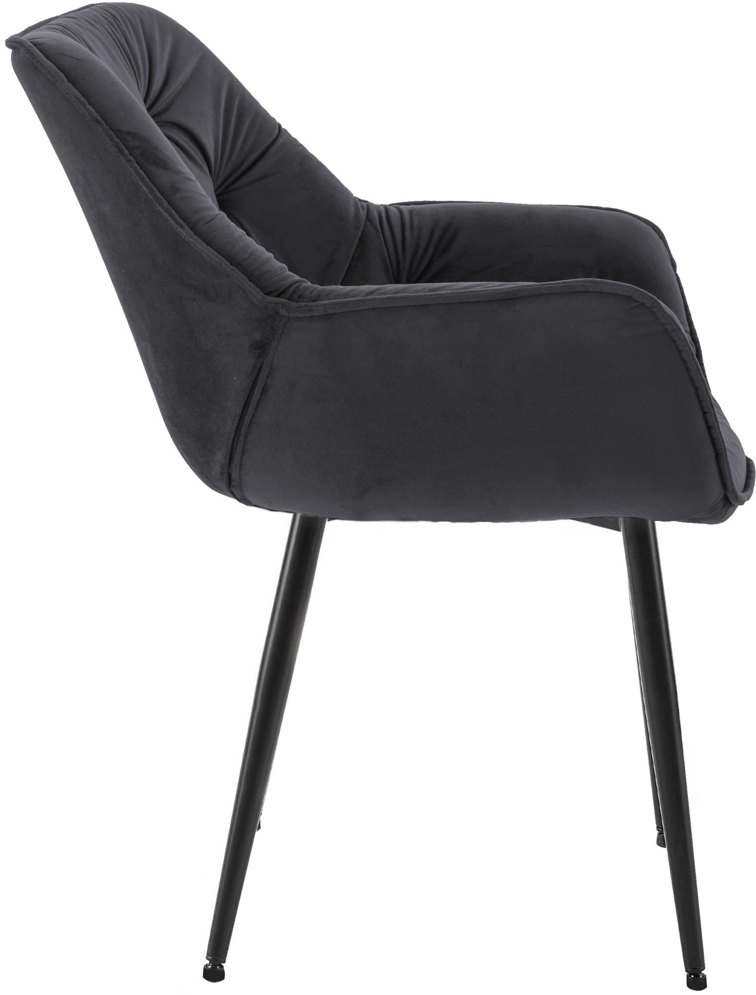 Silla Tanna en terciopelo