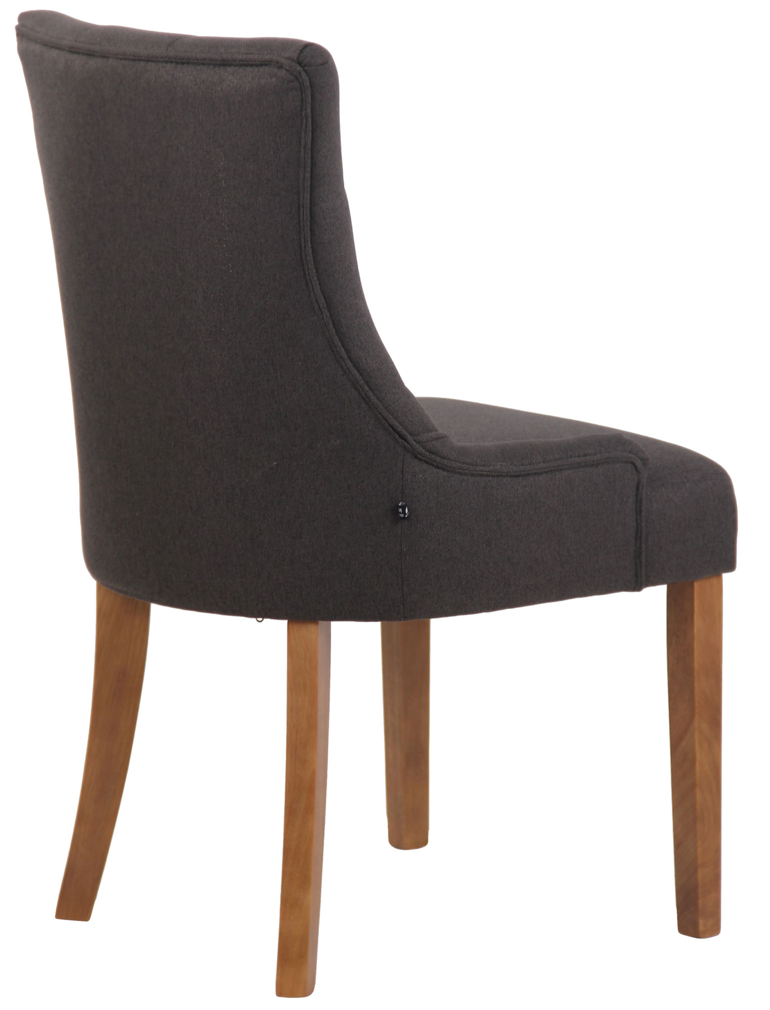 Silla De Comedor Inverness De Tela En Esltilo Chesterfield
