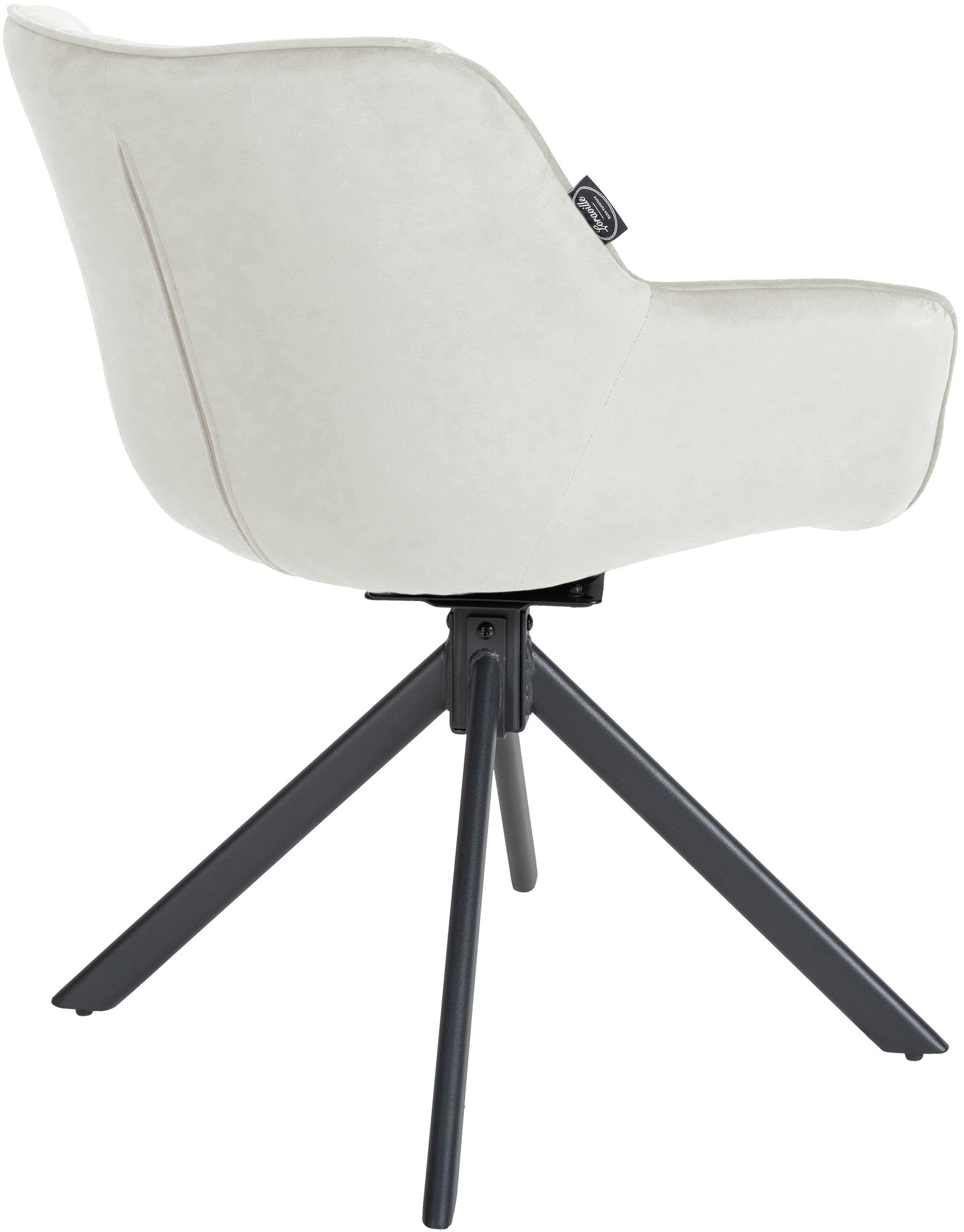 Silla de comedor Westport en terciopelo