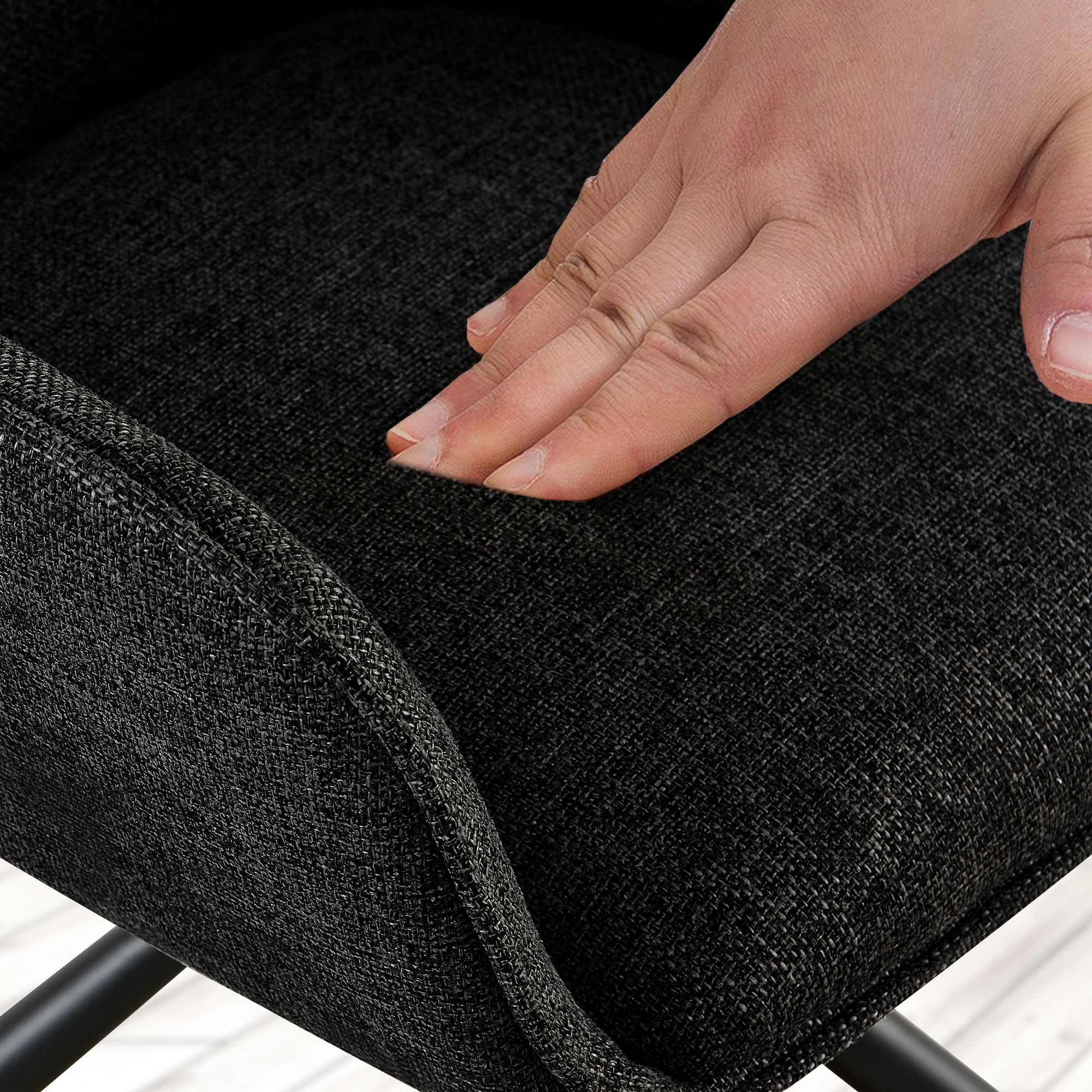 Silla de tela Tipton