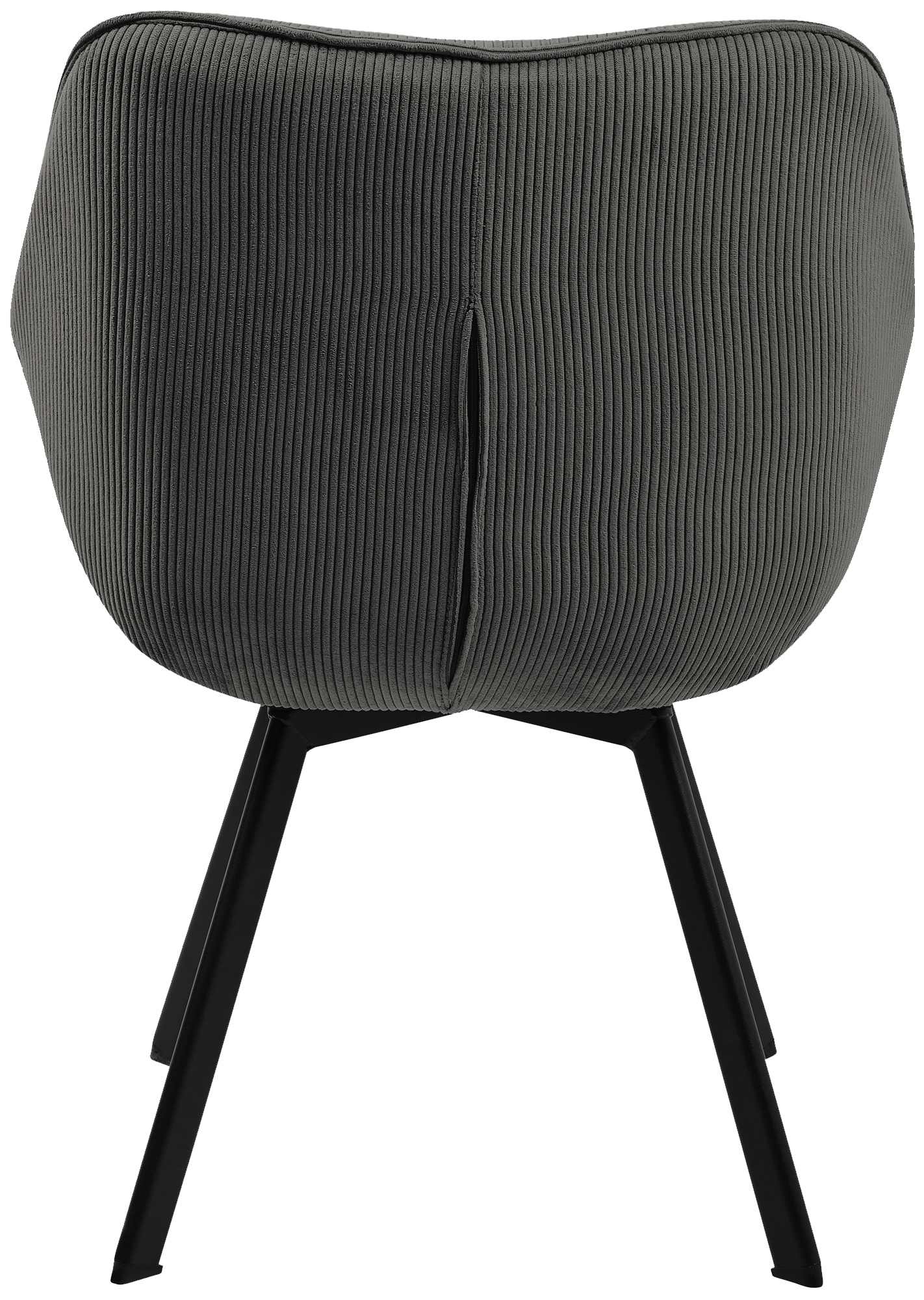 Silla de comedor Jordi con tapizado de pana