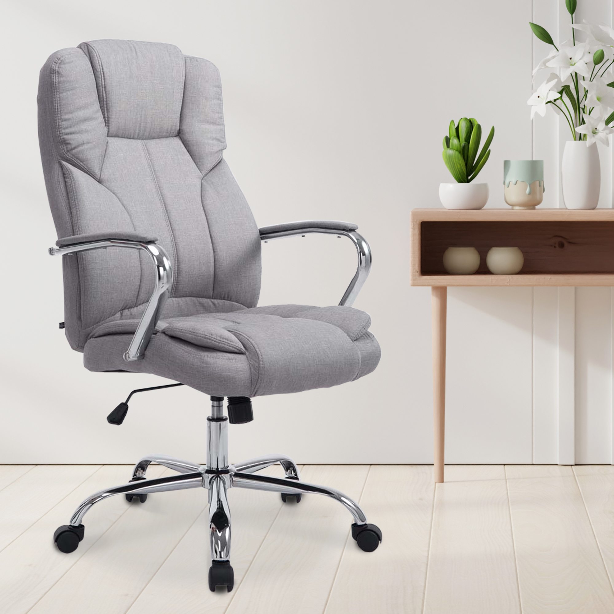 Silla De Oficina XXL Xanthos En Tela