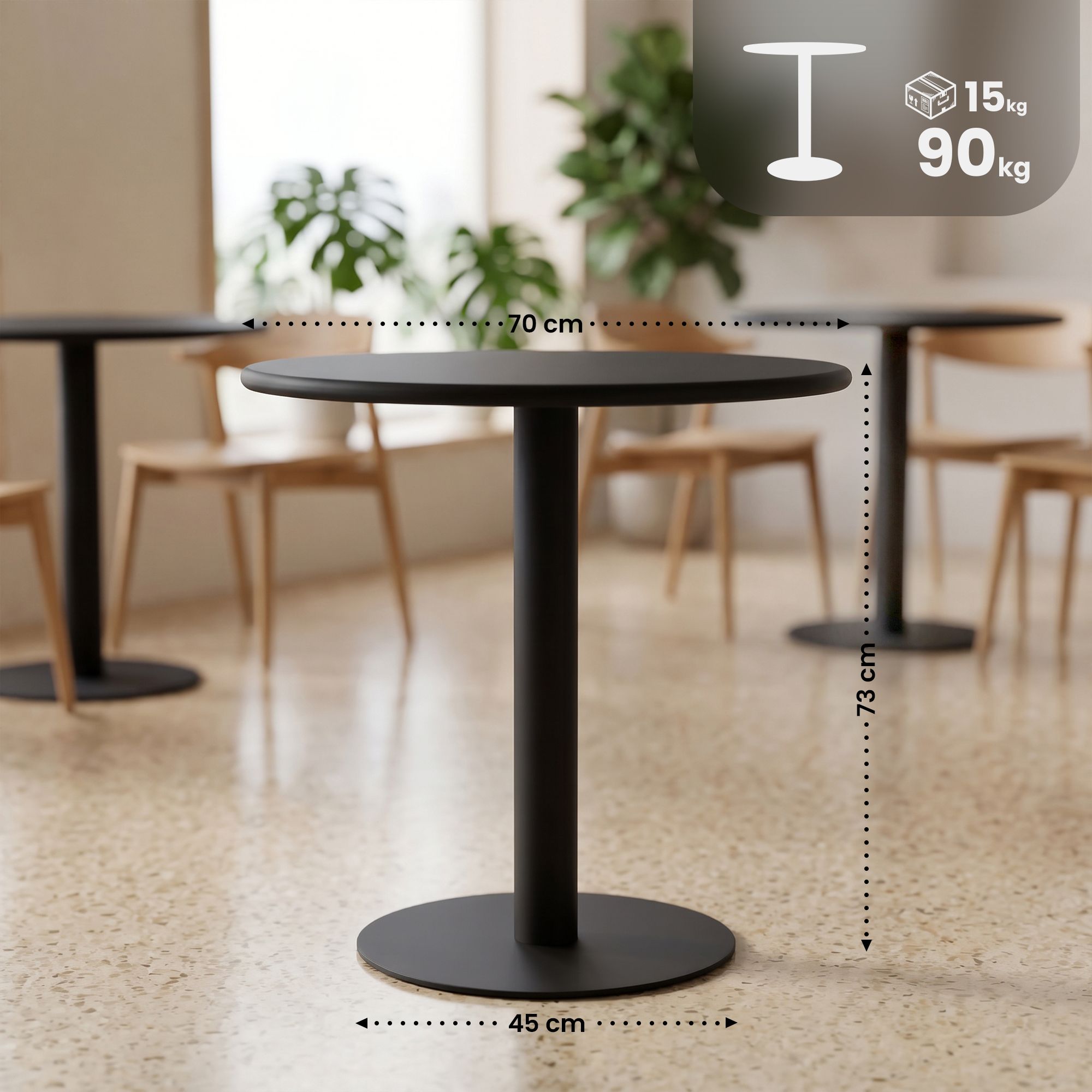 Mesa de bistró Jarla