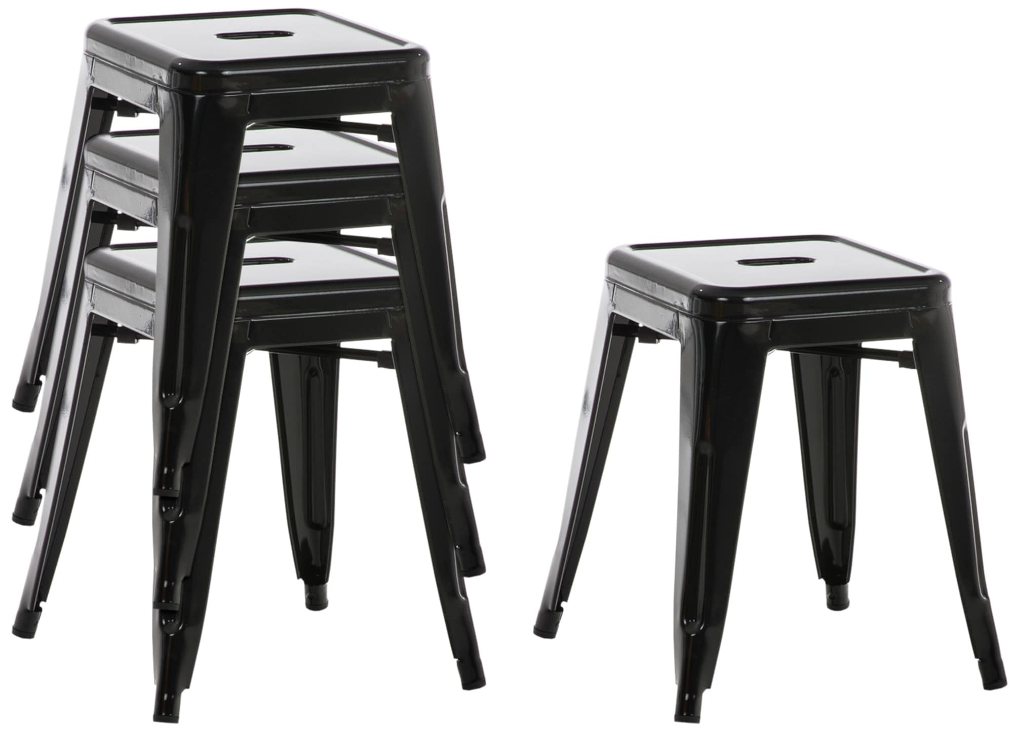 Set De 4 Taburetes Bajos Armin