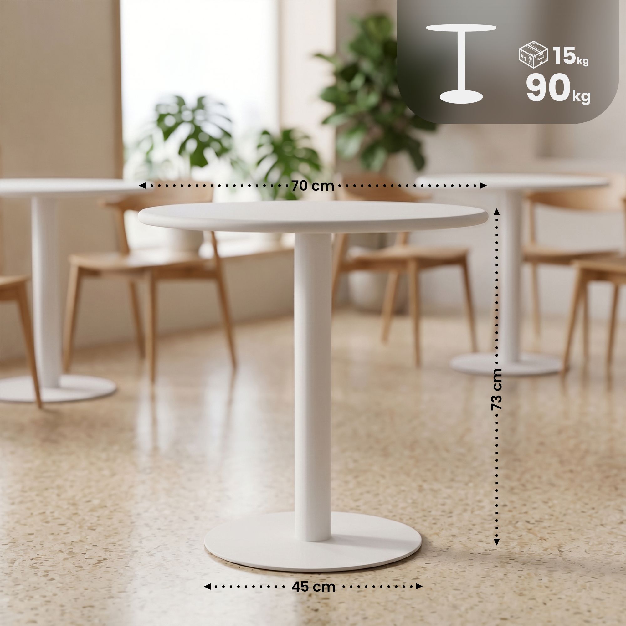 Mesa de bistró Jarla