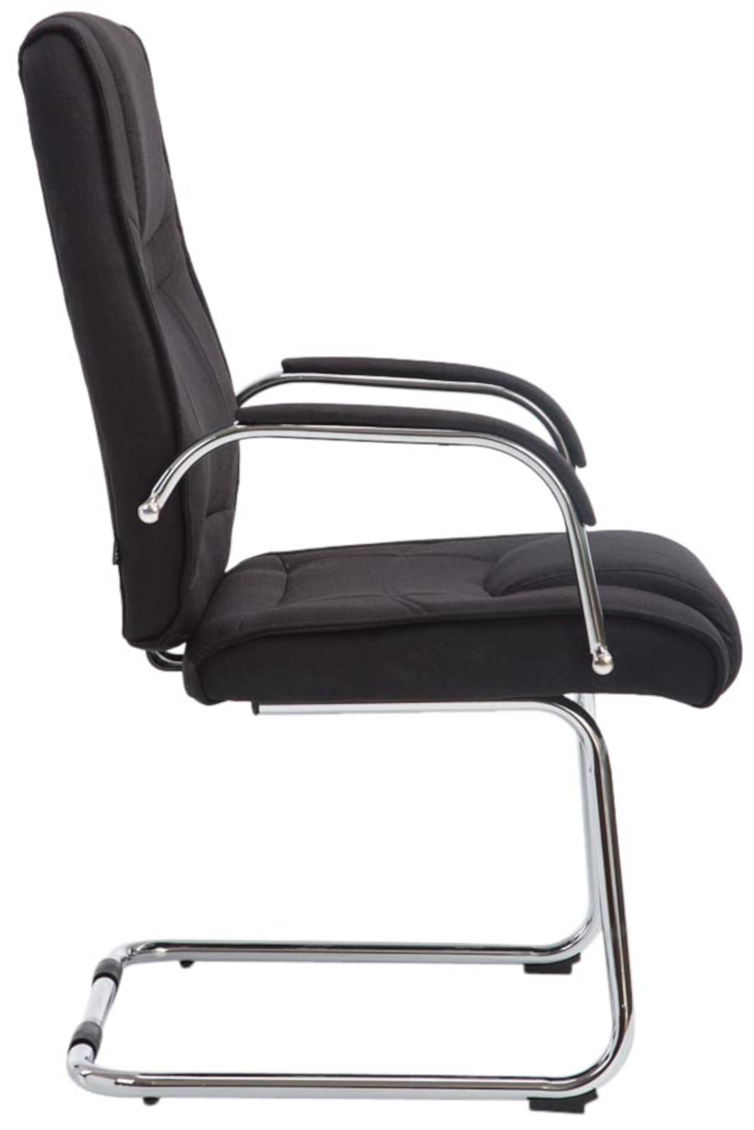 Set de 2 sillas cantilever XXL Attila en tela