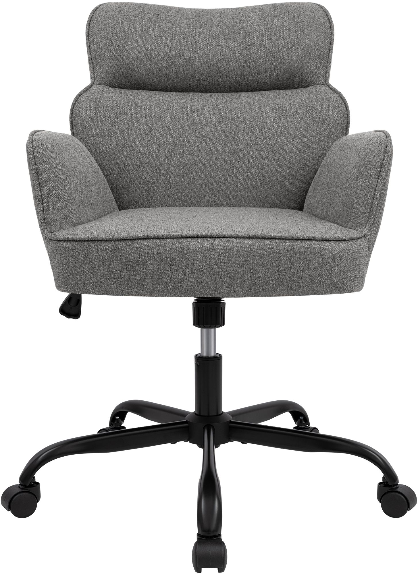 Silla de oficina Amado con tapizado en tela