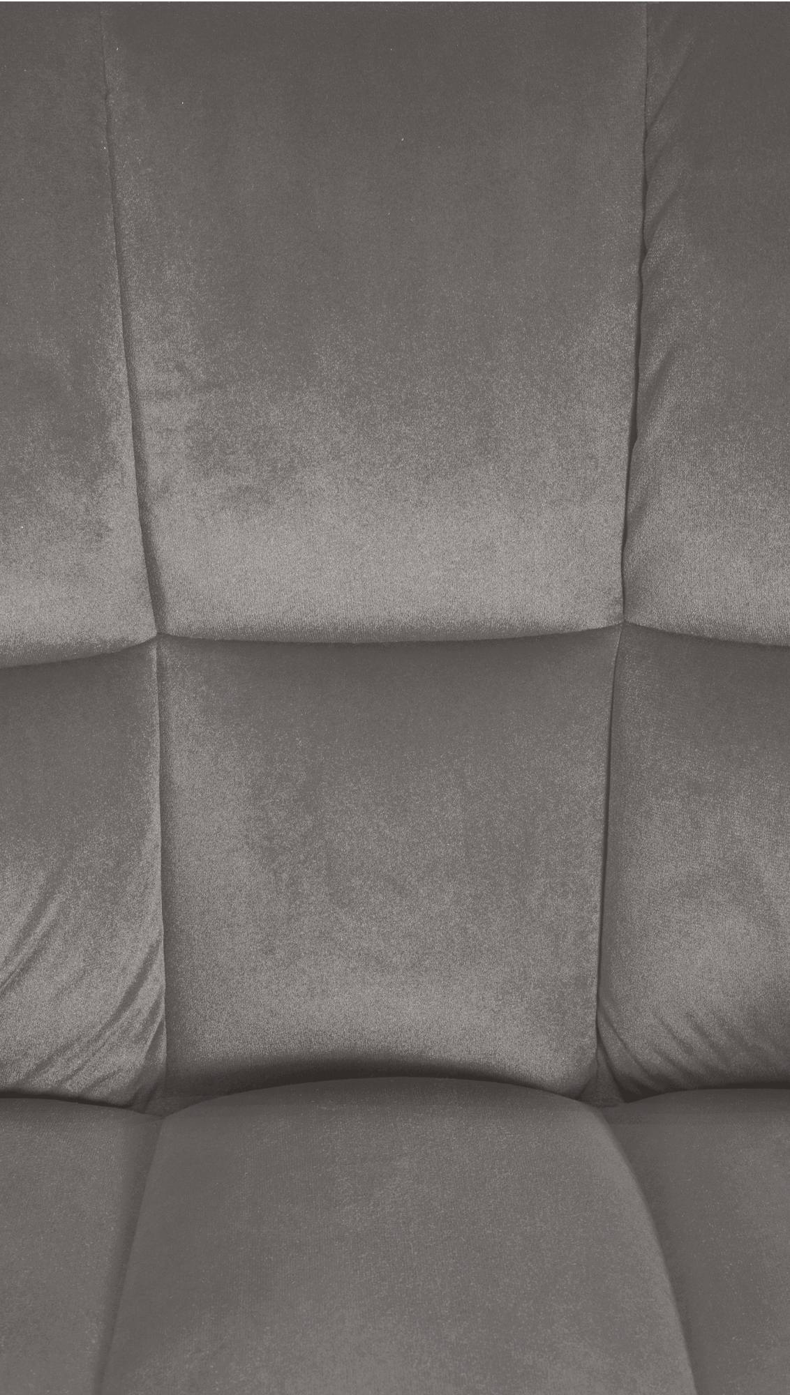 Juego de 2 taburetes de bar Damaso de terciopelo con base de cuatro patas