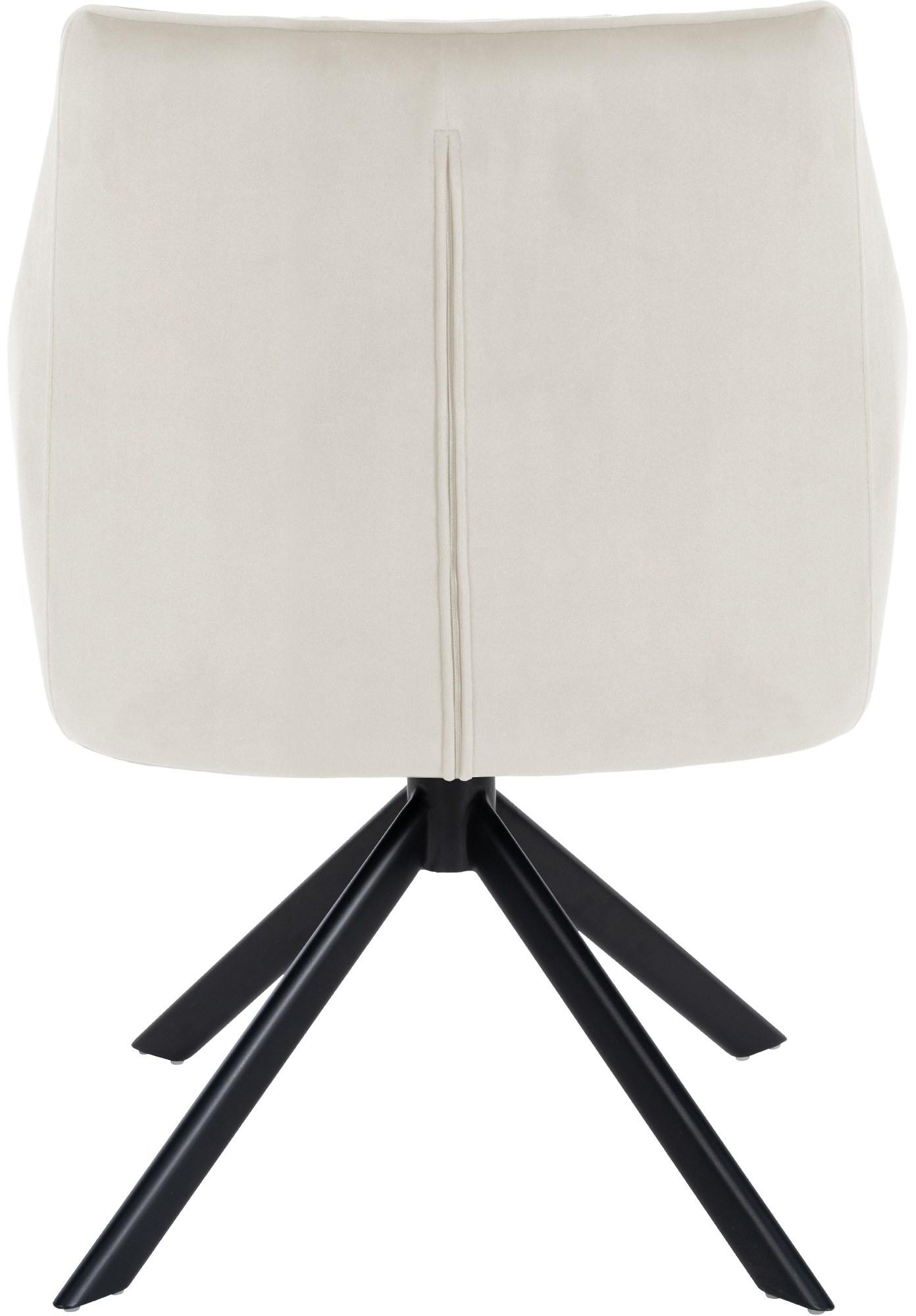 Silla de comedor Swing en terciopelo