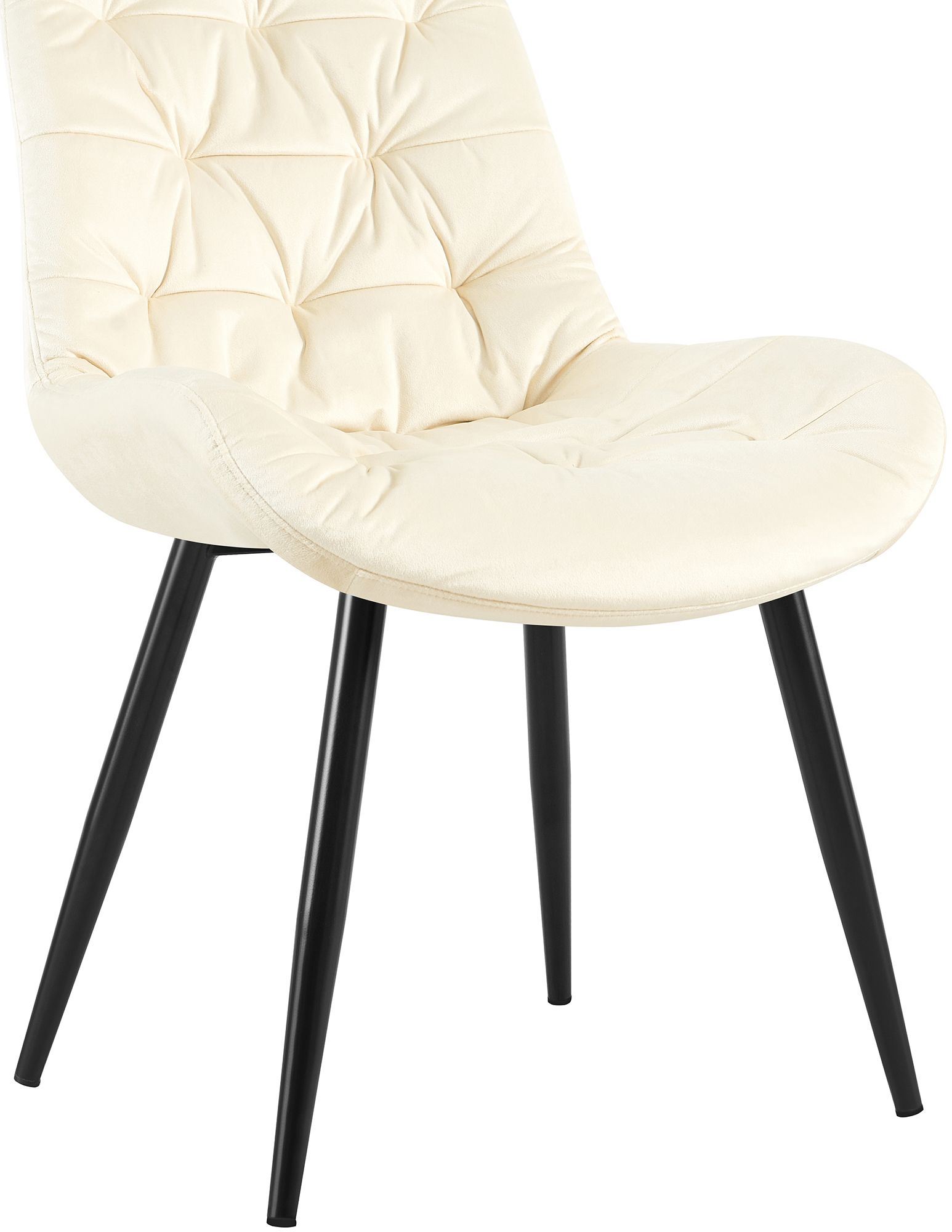 Silla de comedor de terciopelo Rossford