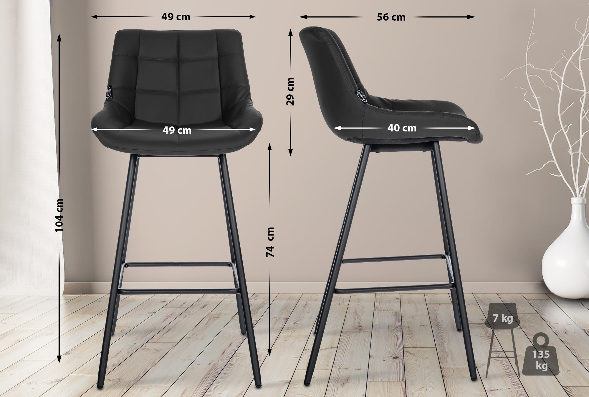 Taburete de bar Weston