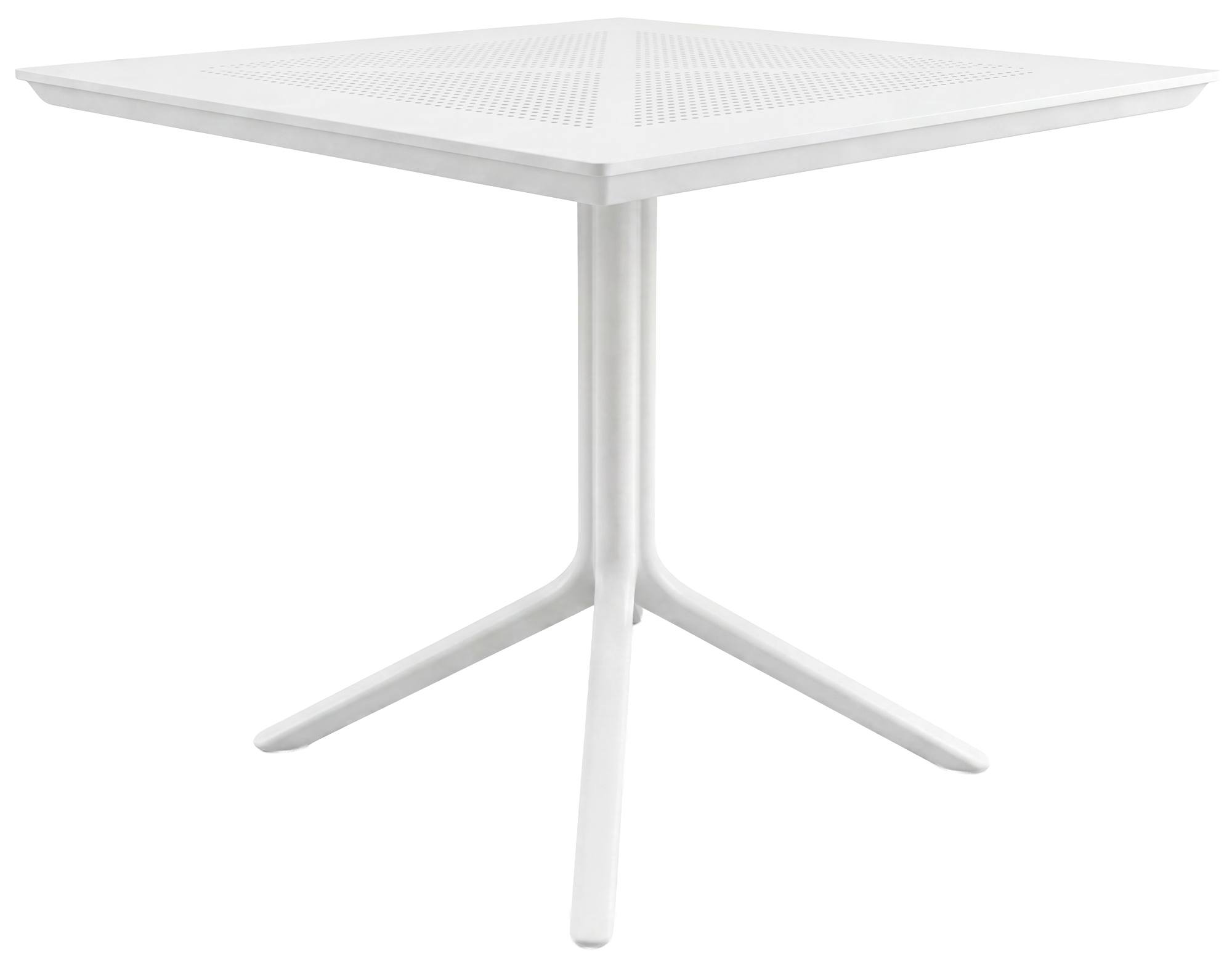 Mesa Lenval 80x80 cm robusta y moderna, perfecta para comedor o cocina