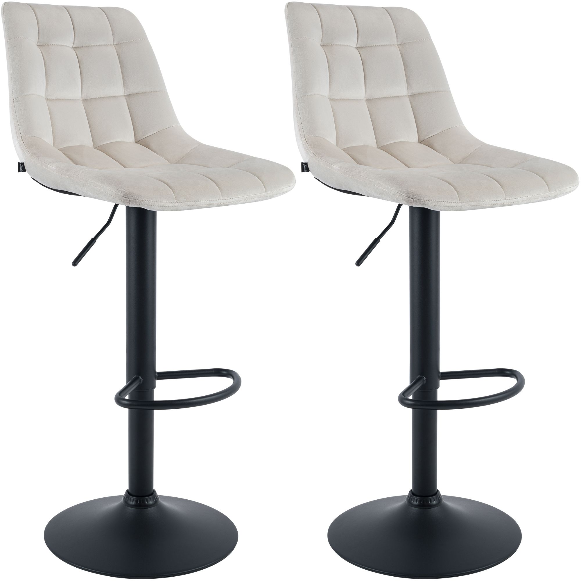 Set de 2 taburetes de bar Mapun