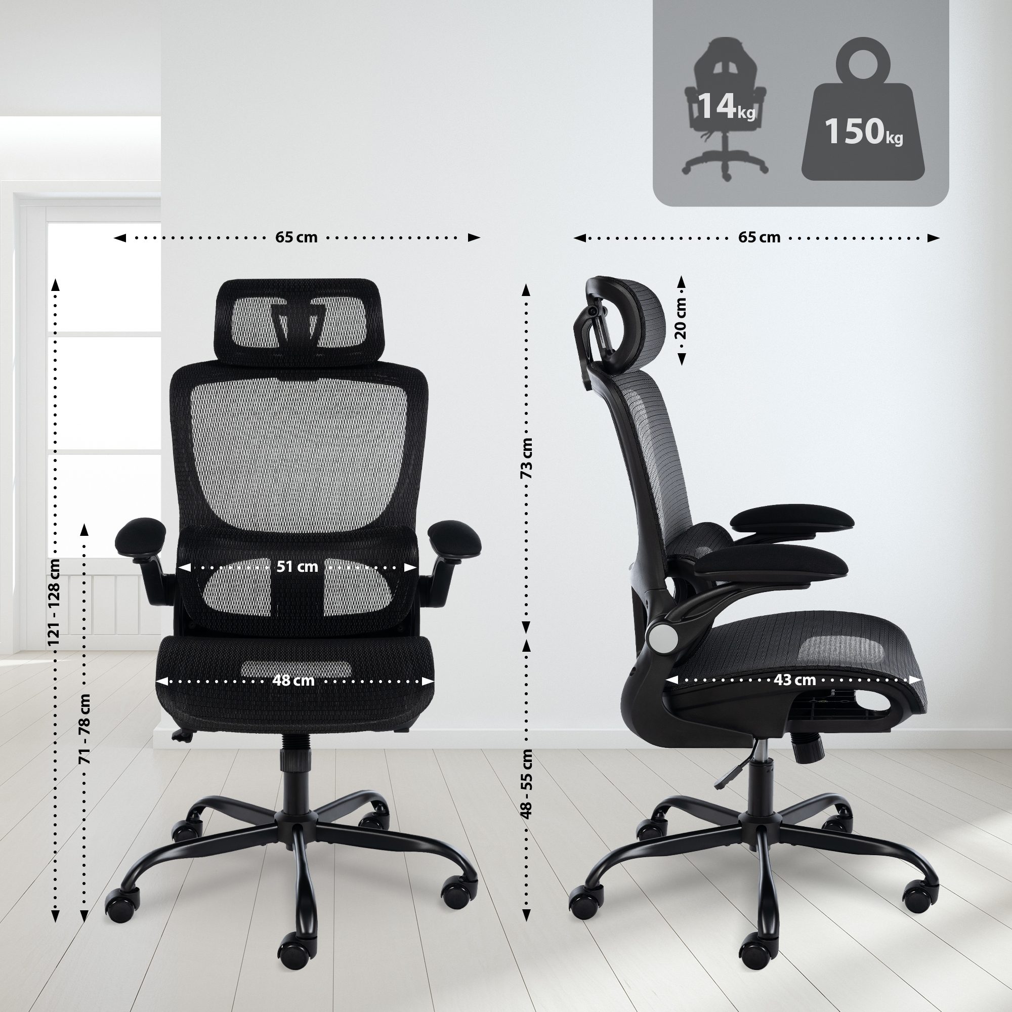 Silla de oficina Kaylee