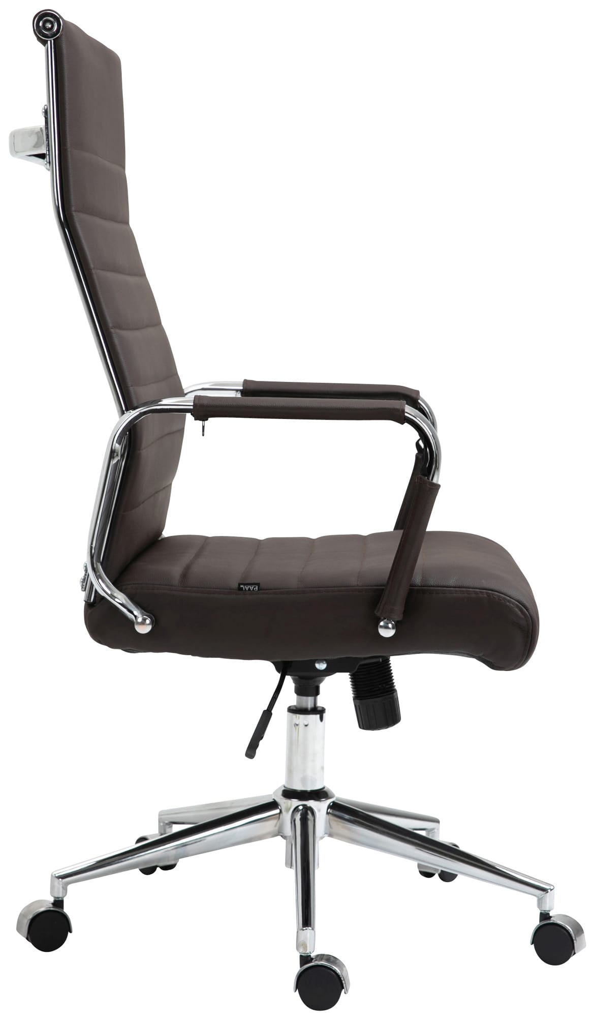 Silla de oficina Kolumbus de cuero auténtico