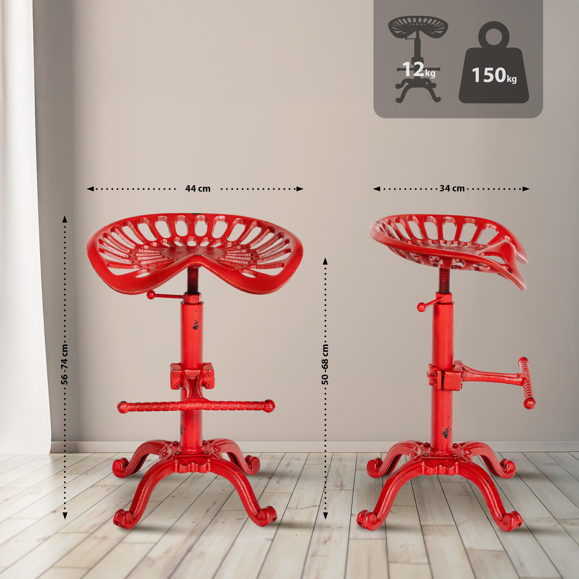 Set De 2 Taburetes De Bar Butch