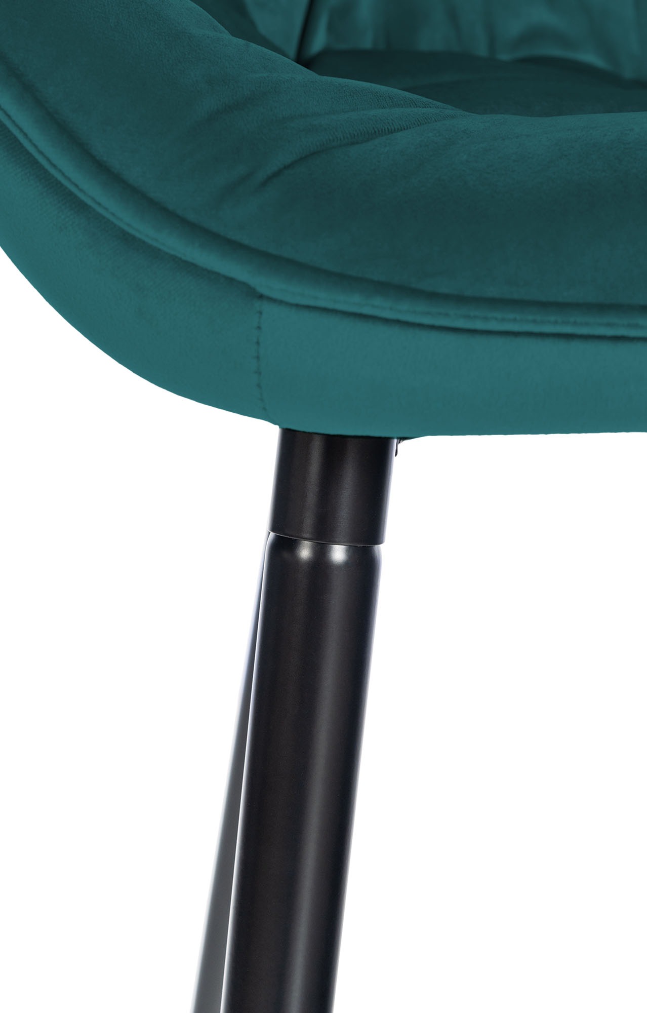 Taburete de bar Gibson 76 de terciopelo