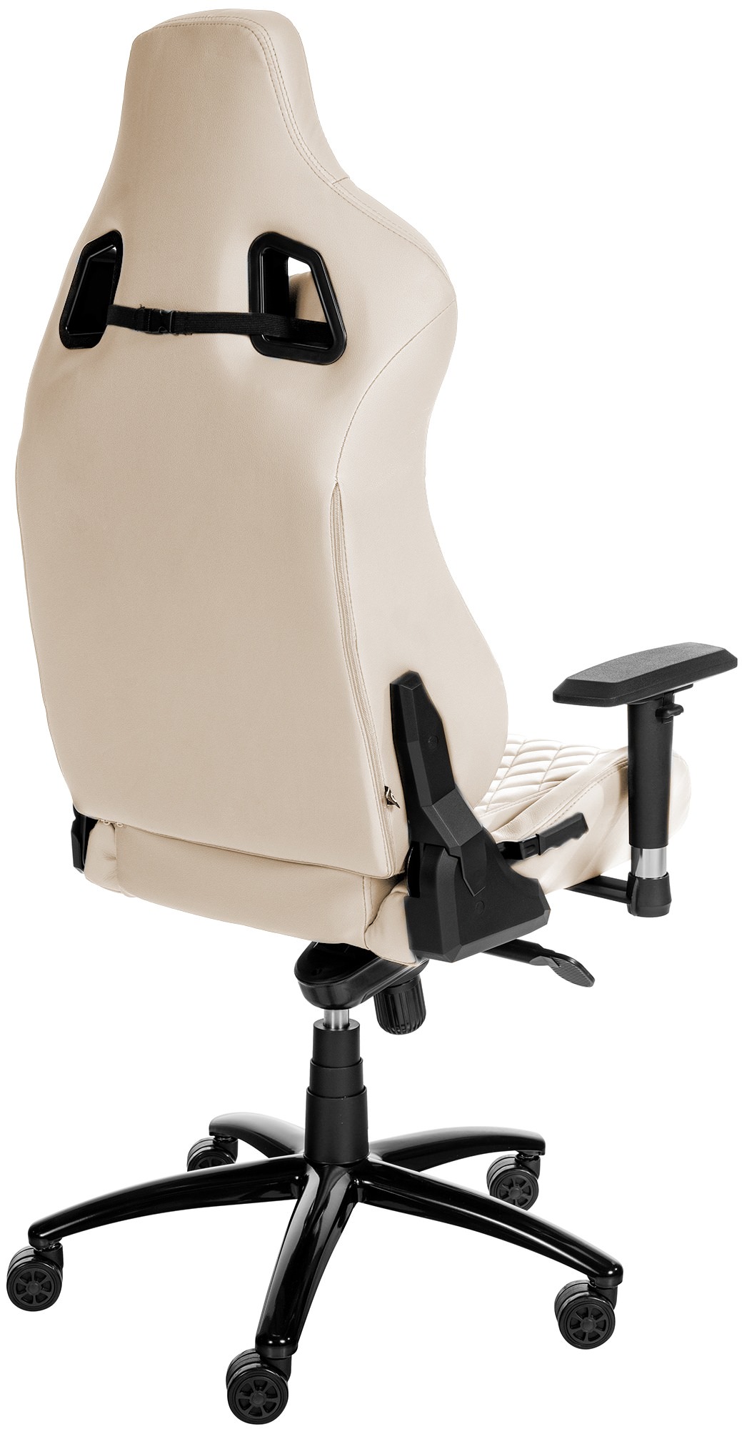Silla de oficina Keren de cuero genuino