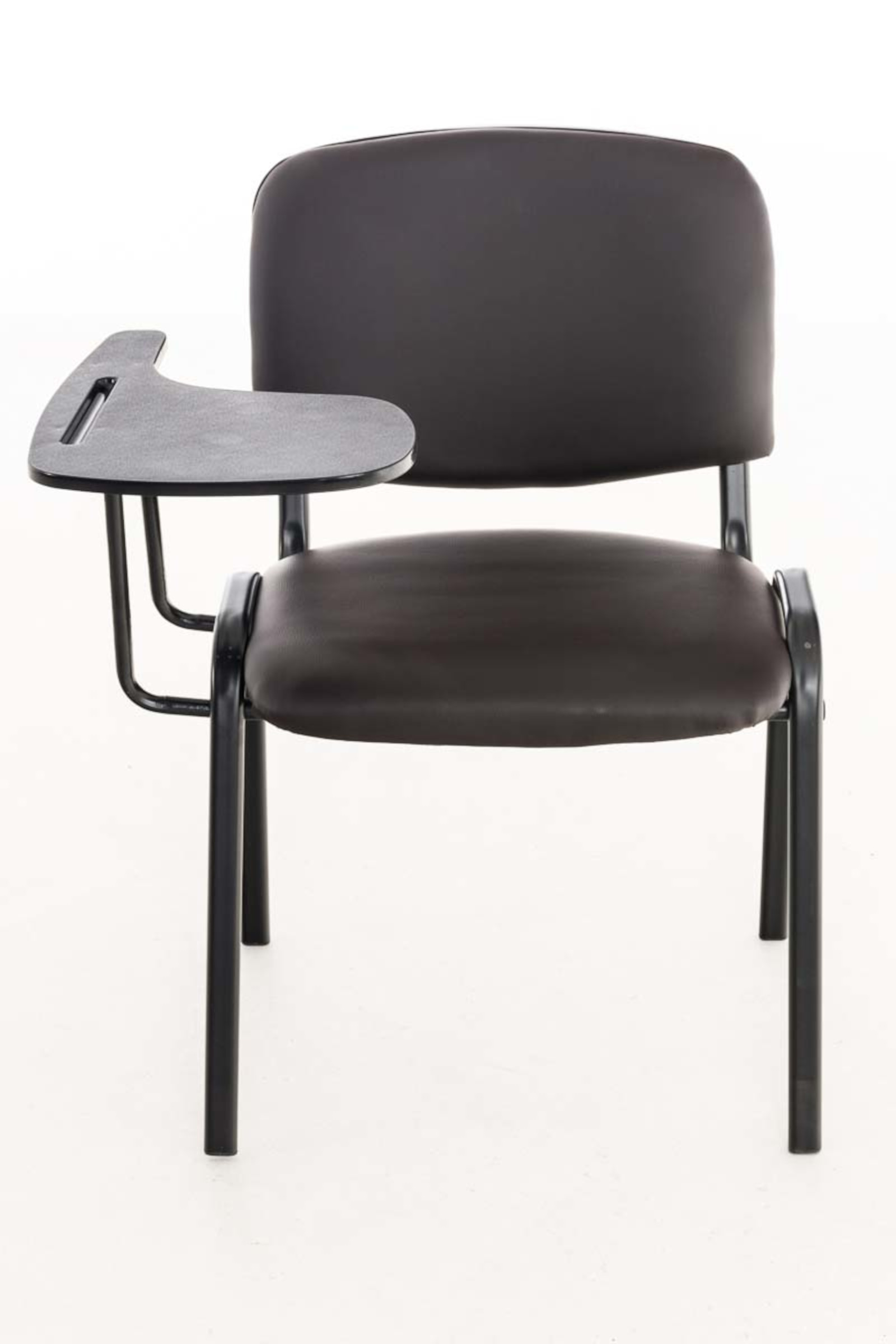 Set de 4 sillas confidente Ken con mesa extensible para escritura